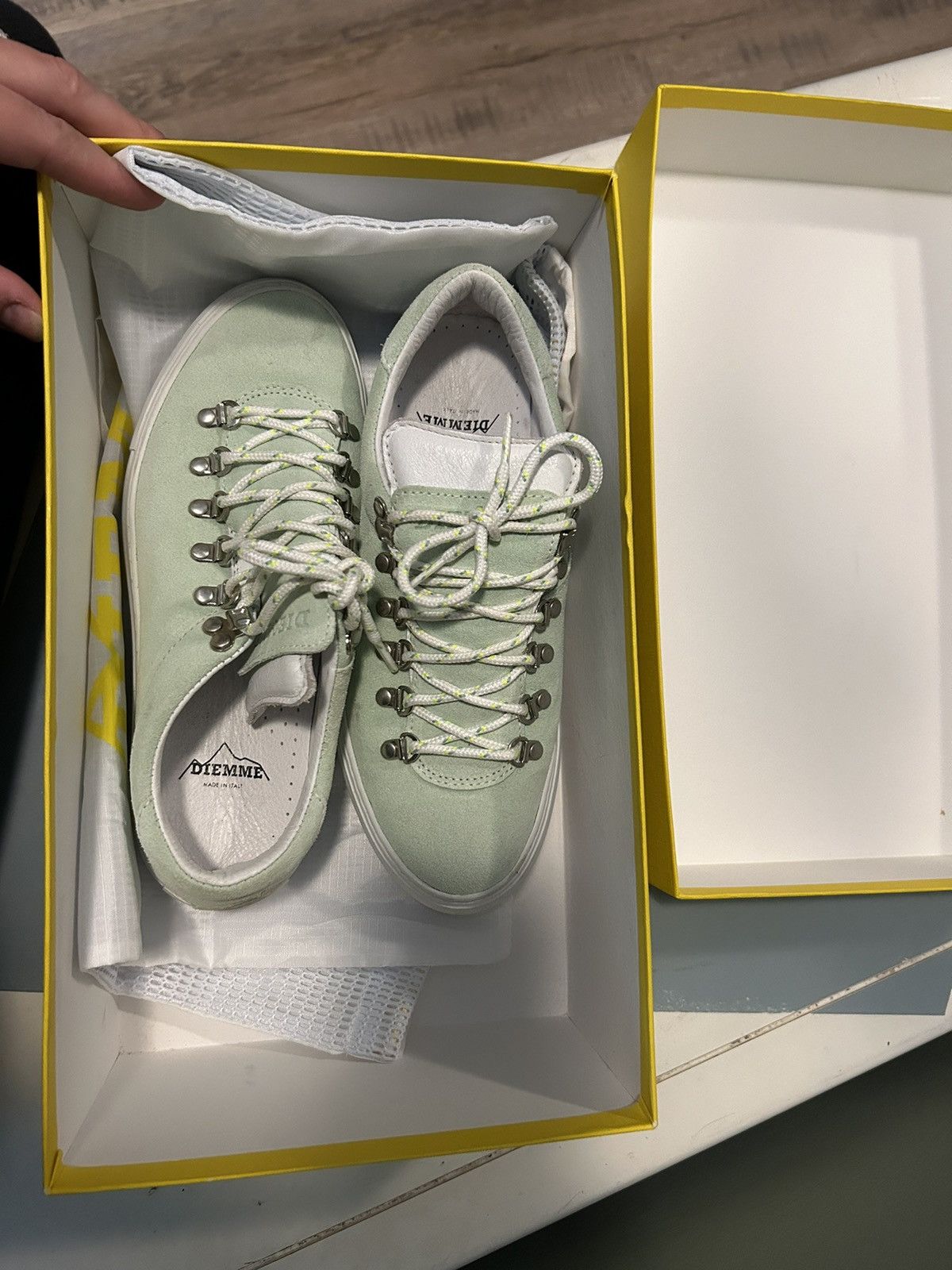 Diemme Low marostica mint suede sneakers Size US 8.5 / IT 38.5 - 1 Thumbnail