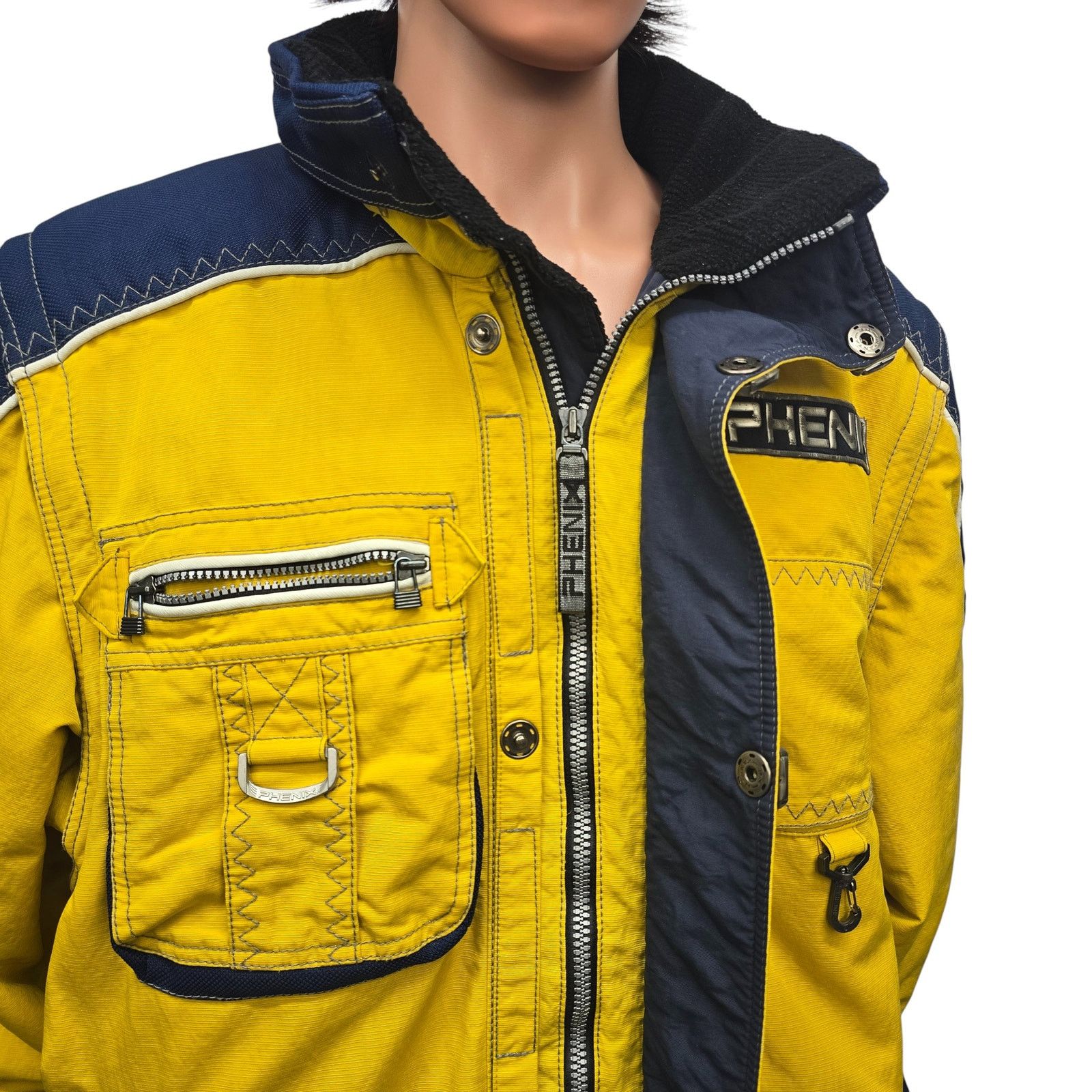Phenix × Vintage PHENIX Ski Jacket 90s Packable hood Detachable sleeve Zip-up Size US XL / EU 56 / 4 - 9 Thumbnail