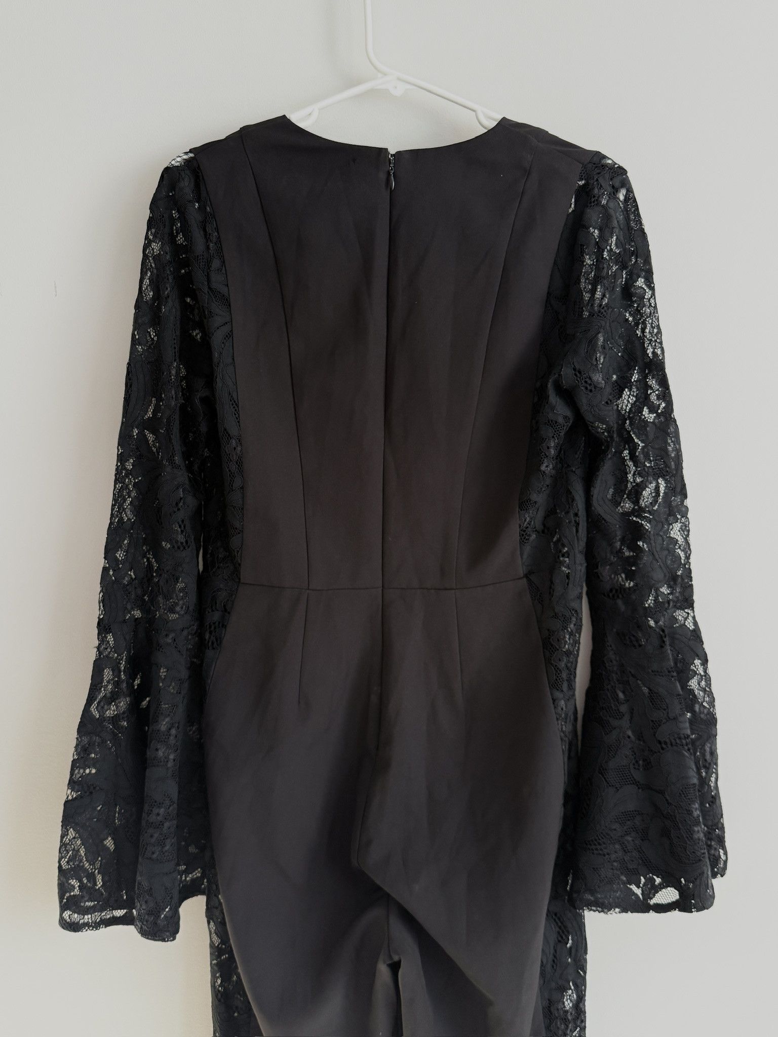Other Lace Bell Sleeve Jumpsuit Size 28" / US 6 / IT 42 - 3 Thumbnail