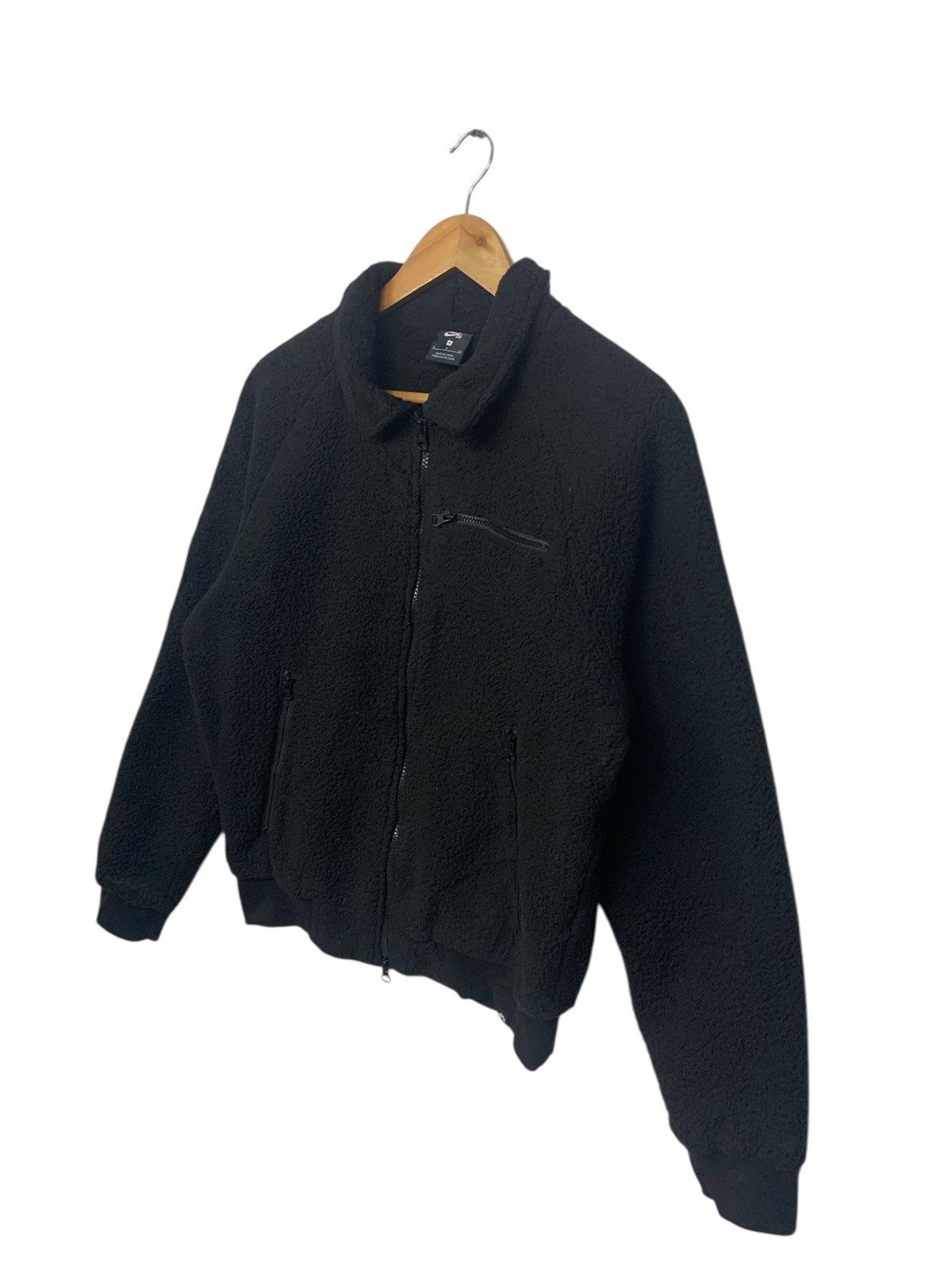 Nike Rare Nike SB All Black Fleece Zipper Down Size US S / EU 44-46 / 1 - 2 Thumbnail