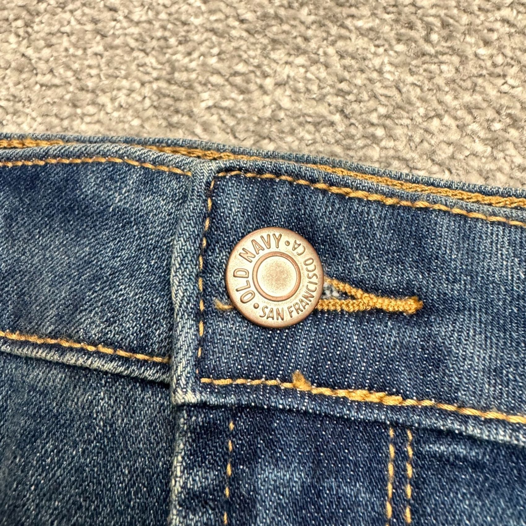Old Navy Old Navy Jeans Womens High Rise Super Skinny Ankle Blue Stretch Denim 14 NWT Size 36" / US 14 / IT 50 - 5 Thumbnail