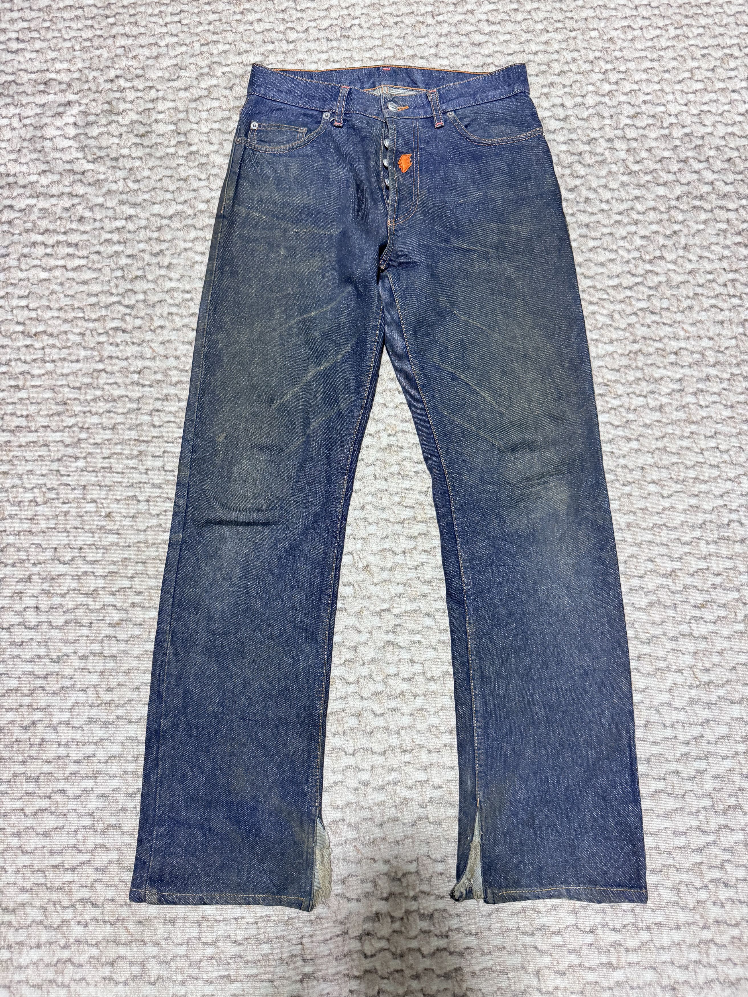 Vintage W&LT Walter Van Beirendonck Distressed Jeans