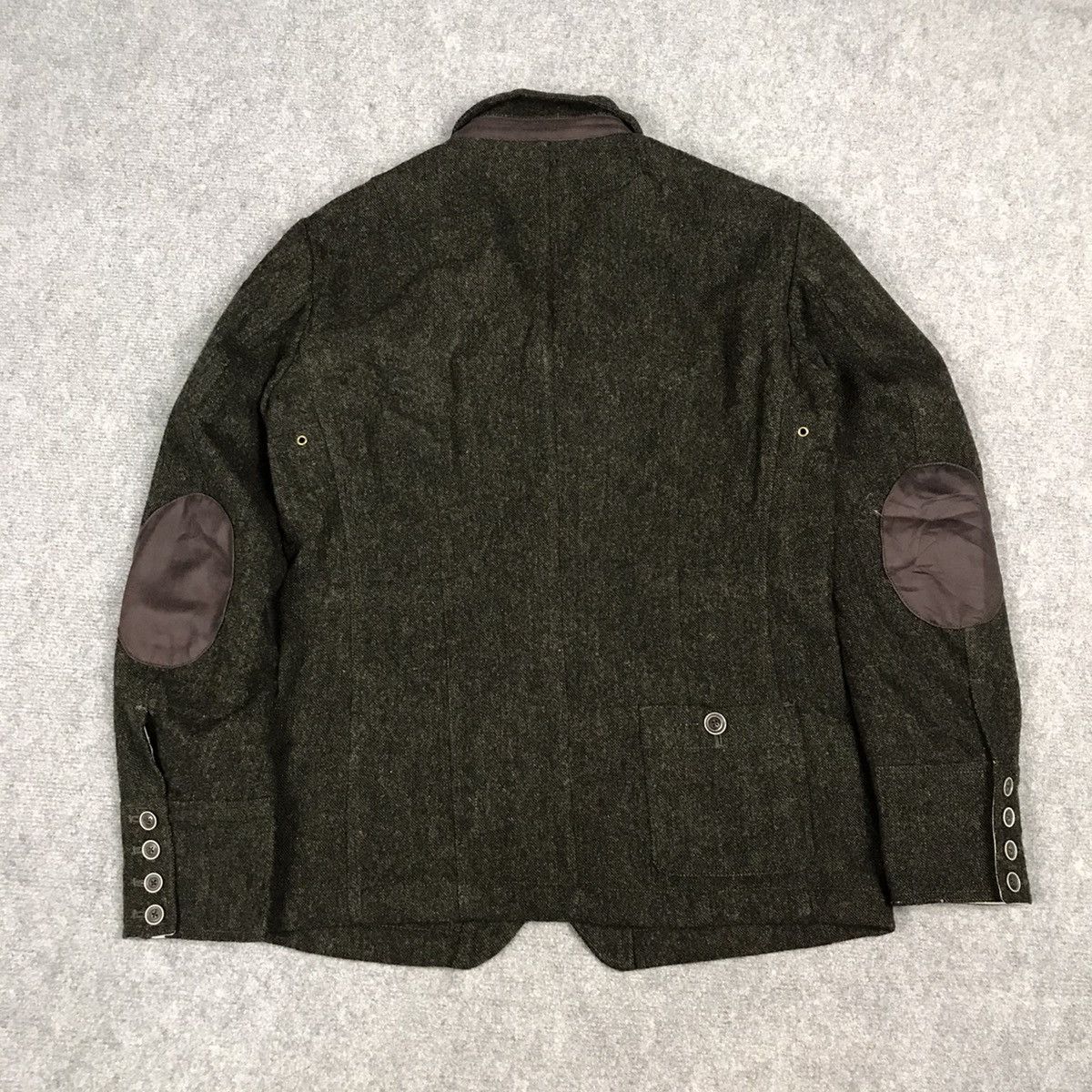 Japanese Brand Crociera Brand wool button jacket style Issey Miyake Size US L / EU 52-54 / 3 - 4 Thumbnail