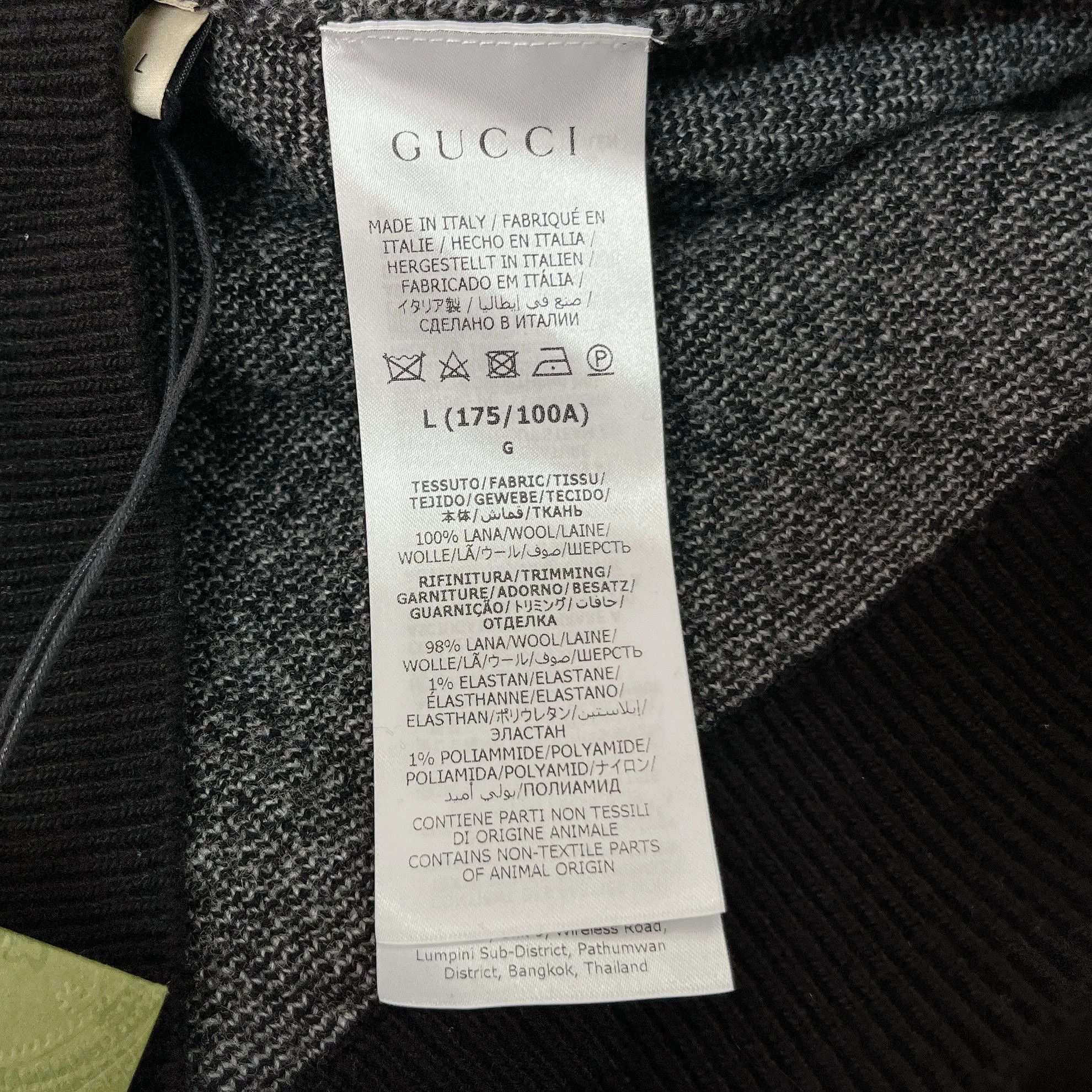 Gucci Gucci Wool Double G Knit Cardigan Large Size US L / EU 52-54 / 3 - 8 Thumbnail