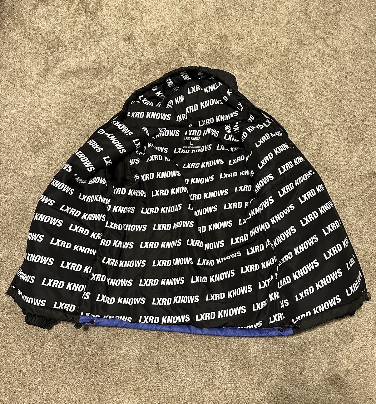 Lxrdknows Lxrd Knows OG Uzi Logo Puffer Jacket Size US L / EU 52-54 / 3 - 3 Thumbnail