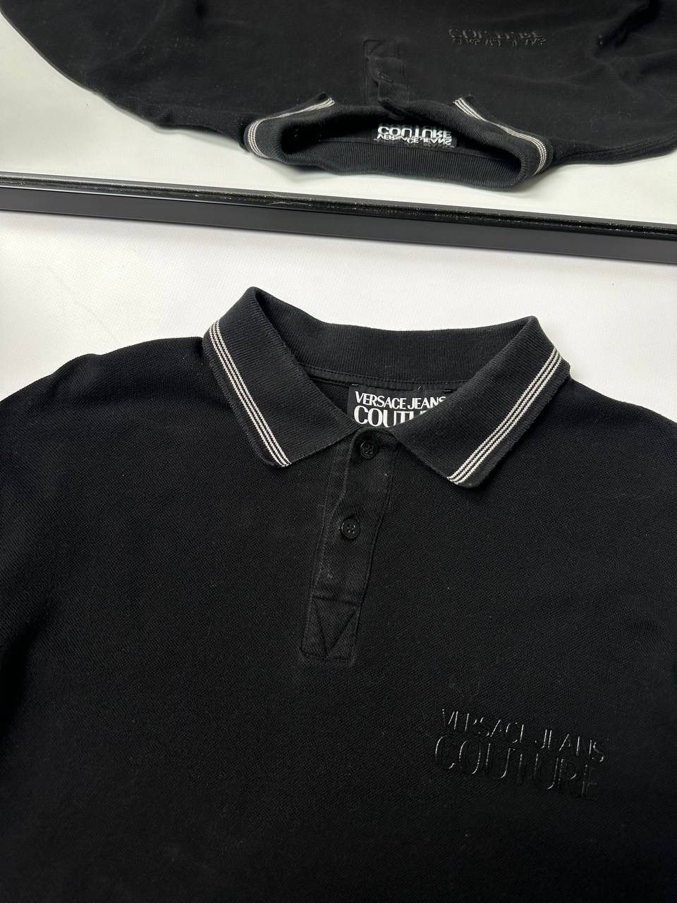 Versace Versace Jeans Luxury Polo Long sleeve OldMoney🔥 Size US L / EU 52-54 / 3 - 4 Thumbnail