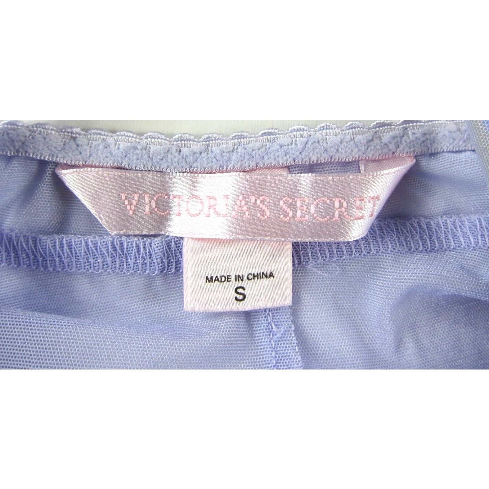 Victoria's Secret Victoria's Secret Lavender Purple Stretch V-Neck Asymmetric lingerie Top Woman S Size S / US 4 / IT 40 - 3 Thumbnail