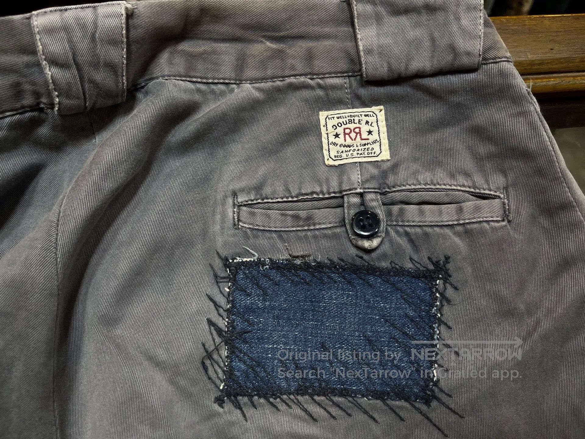 RRL Ralph Lauren Vintage RRL Patch Casual Pants. Size US 30 / EU 46 - 6 Thumbnail