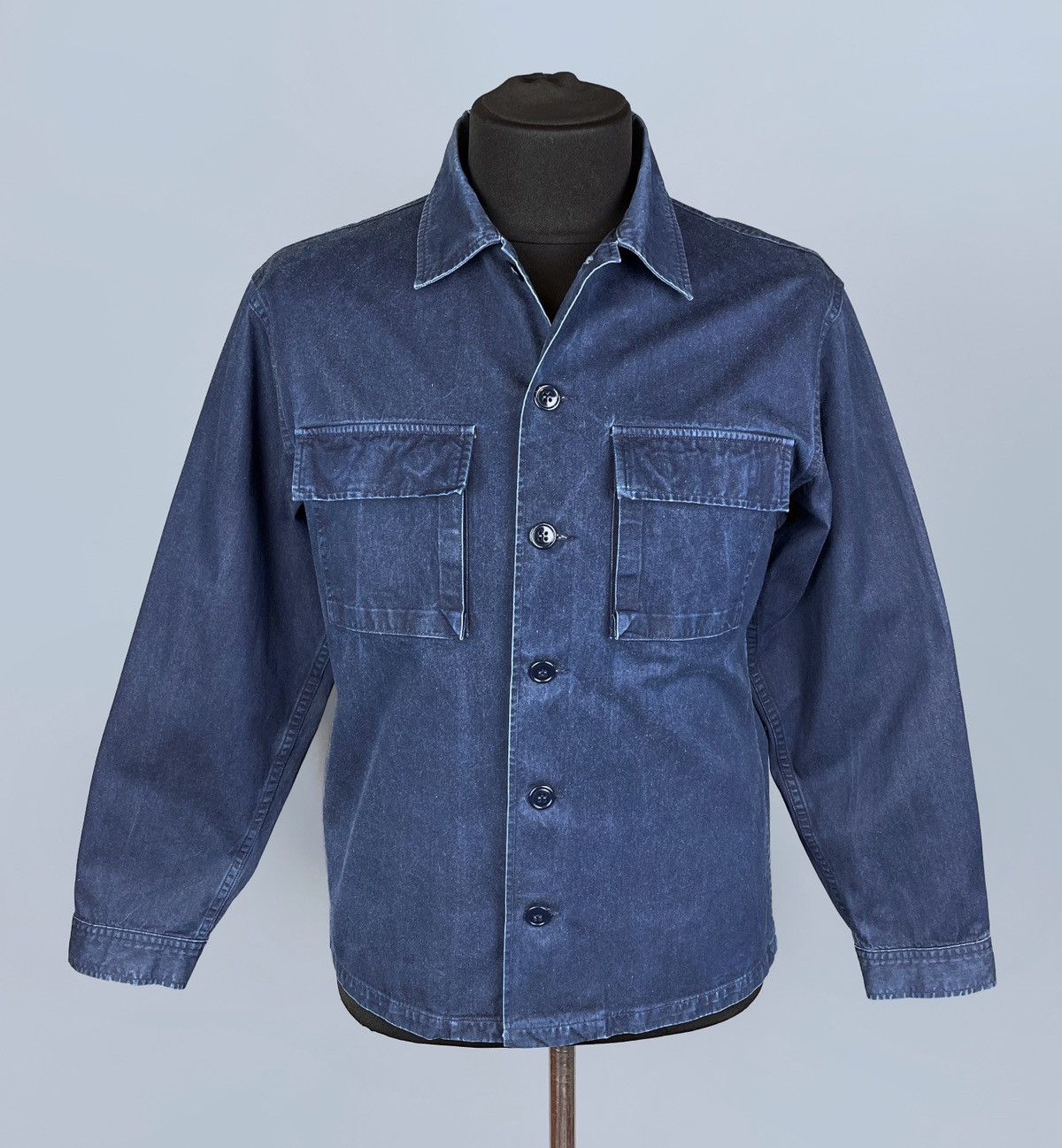 Stevenson Overall Co. The Stevenson Overall Co Japan Denim Overshirt Shirt Size L Size US L / EU 52-54 / 3 - 4 Thumbnail