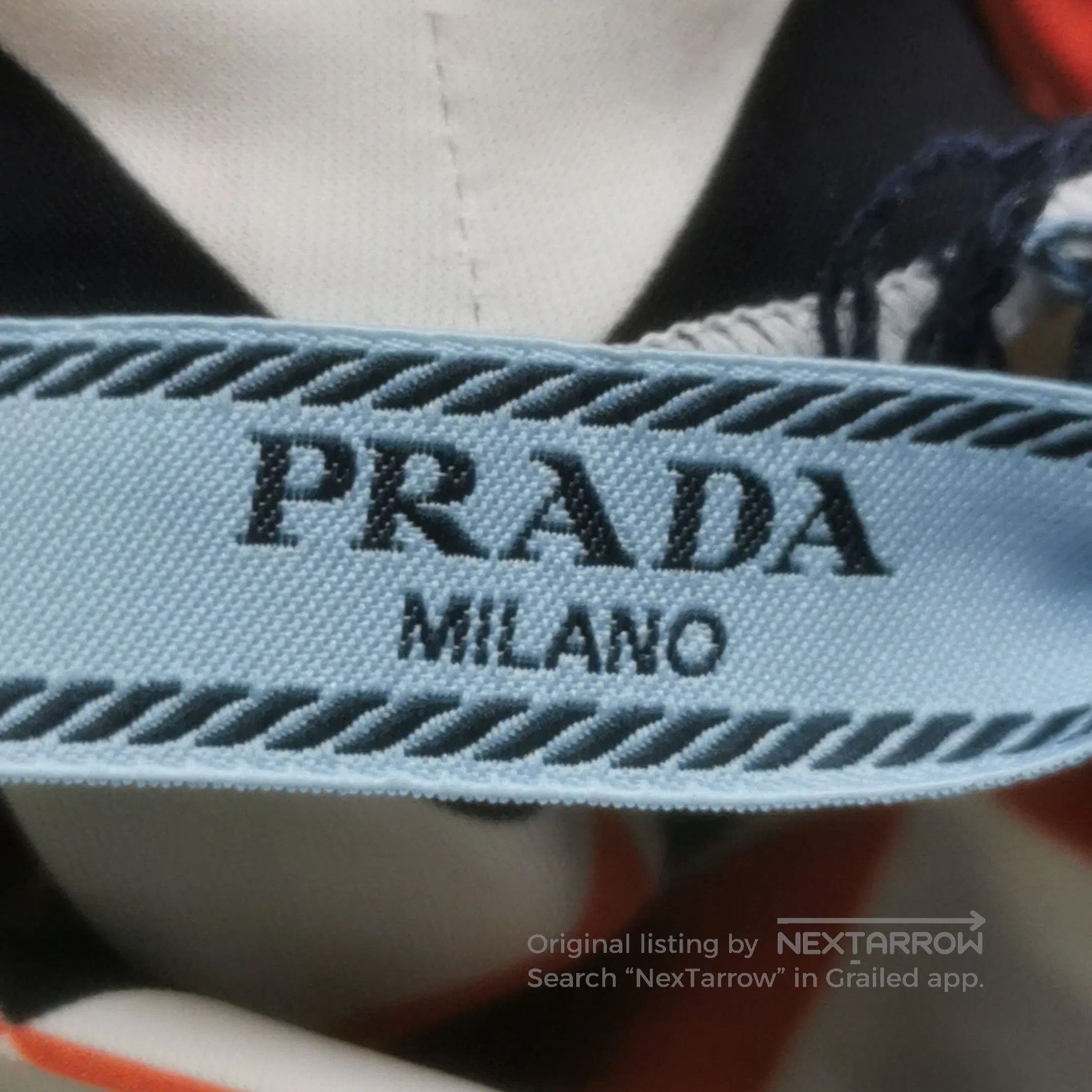 Prada Prada Colorful Triangle Logo High Neck Top . Size XS / US 0-2 / IT 36-38 - 5 Thumbnail