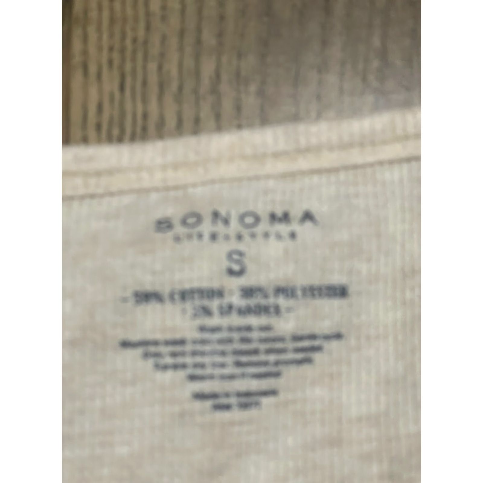 Vintage Sonoma Shirt Womens Small Cream Gray Deer Long Sleeve Shirt Ladies Regular Long Sleeve T-Shirt Casual Fall Spring Summer Basic Modern Vintage: No? Size S / US 4 / IT 40 - 6 Thumbnail