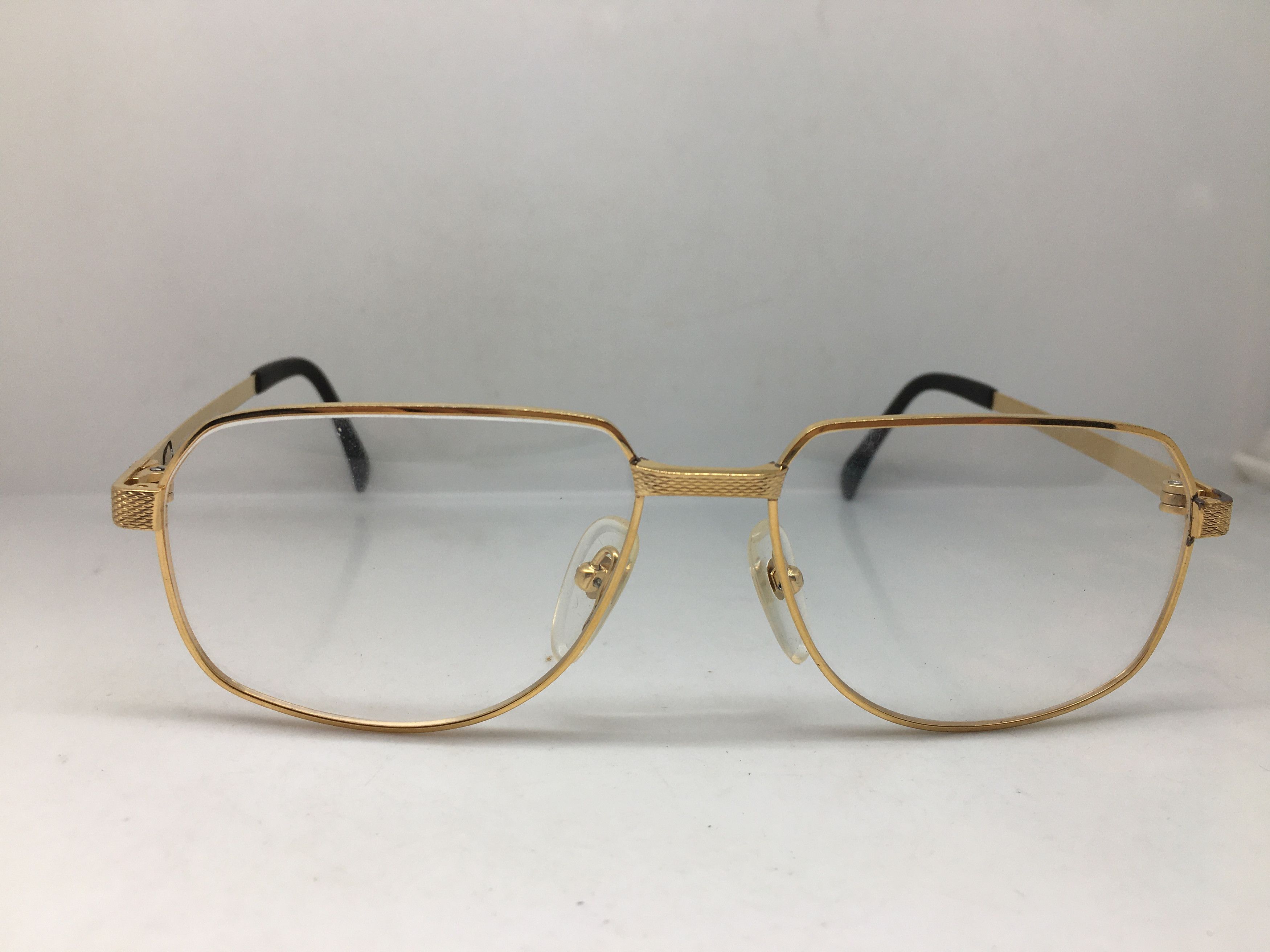 Vintage Vintage BIG BEN Gold Eyeglasses Frame Japan Size ONE SIZE - 1 Thumbnail