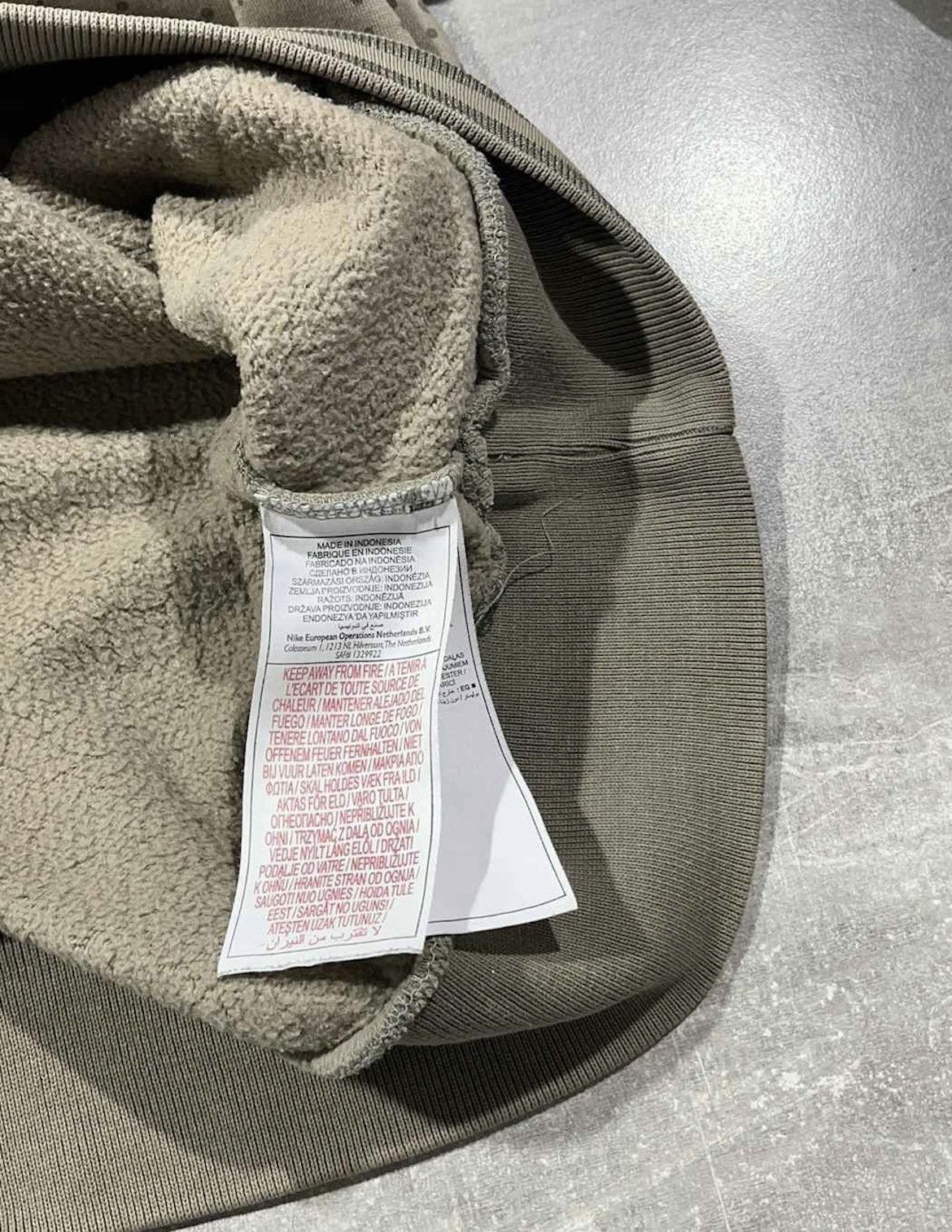 Nike Vintage Y2K Nike Brown hoodie V mask street style Size US S / EU 44-46 / 1 - 11 Thumbnail
