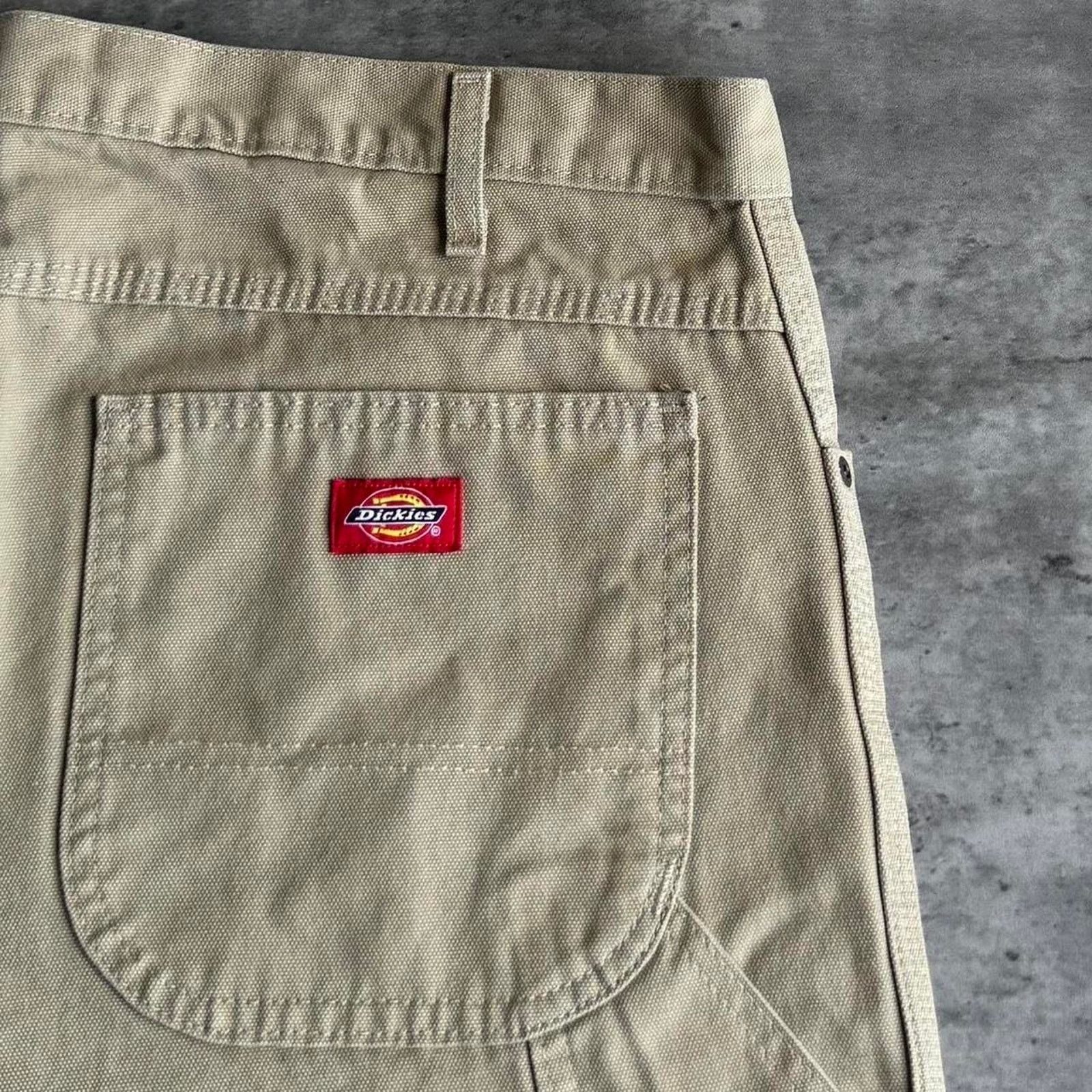 Carhartt × Carhartt Wip × Dickies Vintage Y2K Carhartt Style Baggy Carpenter Skater Pants Size US 40 / EU 56 - 3 Thumbnail