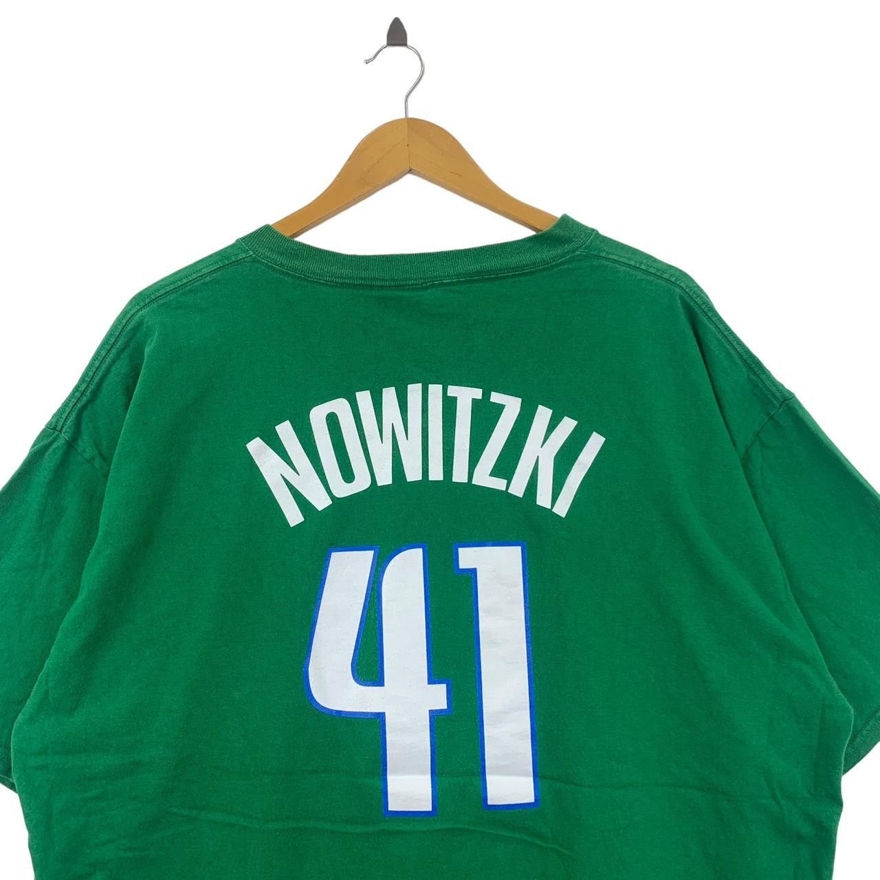 NBA NBA DALLAS MAVERICKS Majestic Nowitzki Tee Shirt Top Size US XXL / EU 58 / 5 - 5 Thumbnail