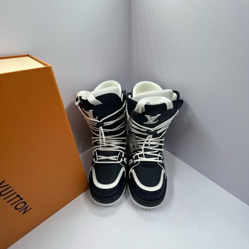 Louis Vuitton Louis Vuitton Blue Trainer Snow Boots for Men -2508 Size US 7.5 / EU 40-41 - 2 Thumbnail
