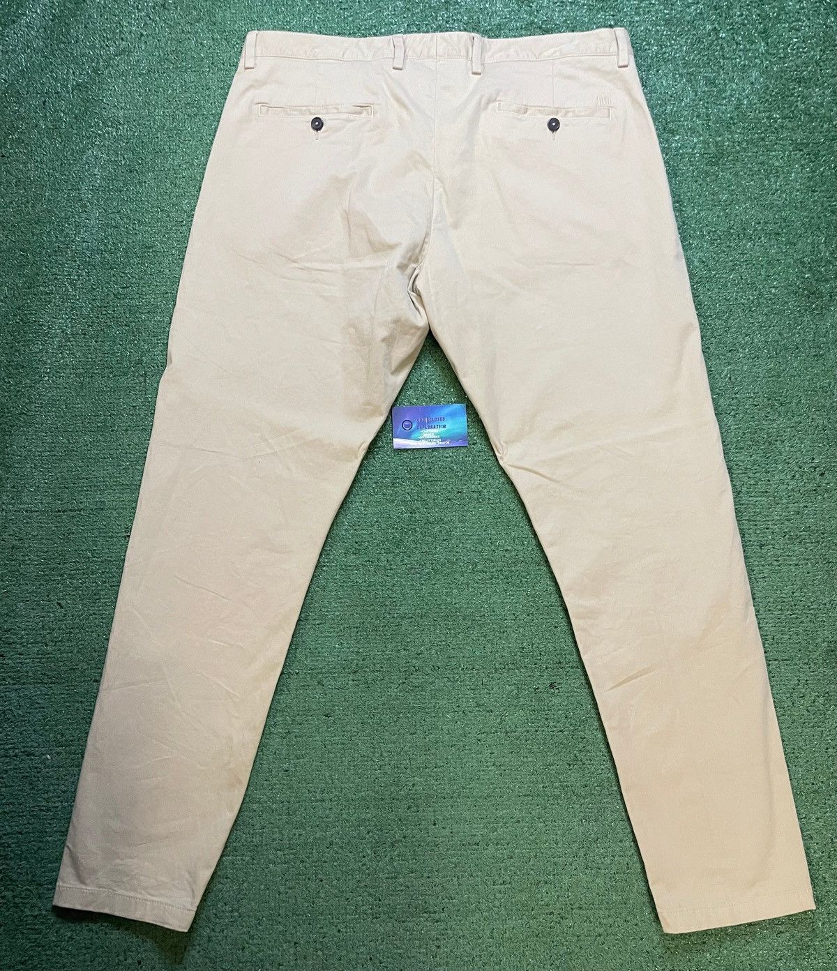 AMI AMI Alexandre Mattiussi beige trousers Size US 44 / EU 60 - 2 Thumbnail