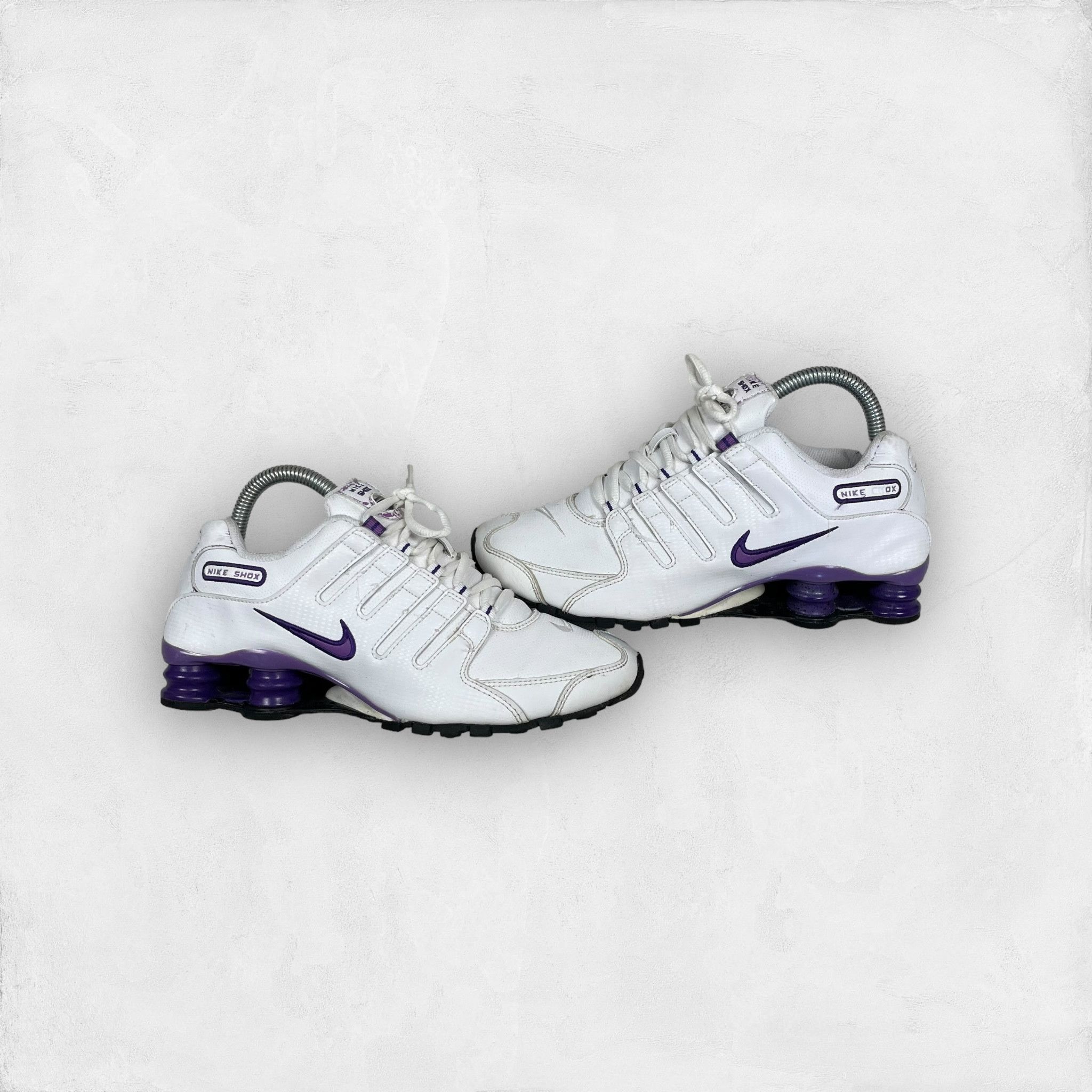 Nike Nike Shox NZ 314561 101 Women White Purple Sneaker Shoes 7.5 Grailed