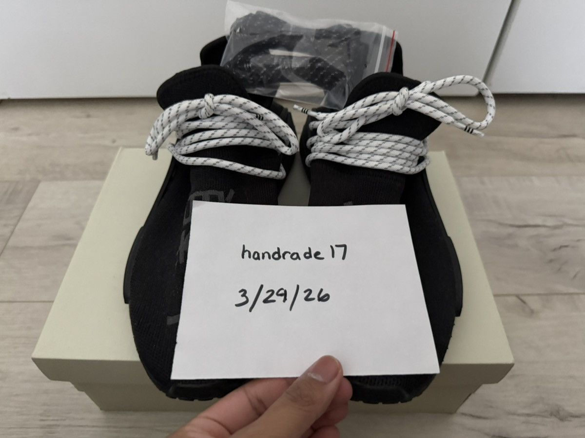 Adidas × Pharrell Adidas x Pharrell NMD Human Race Black Size US 8.5 / EU 41-42 - 9 Thumbnail