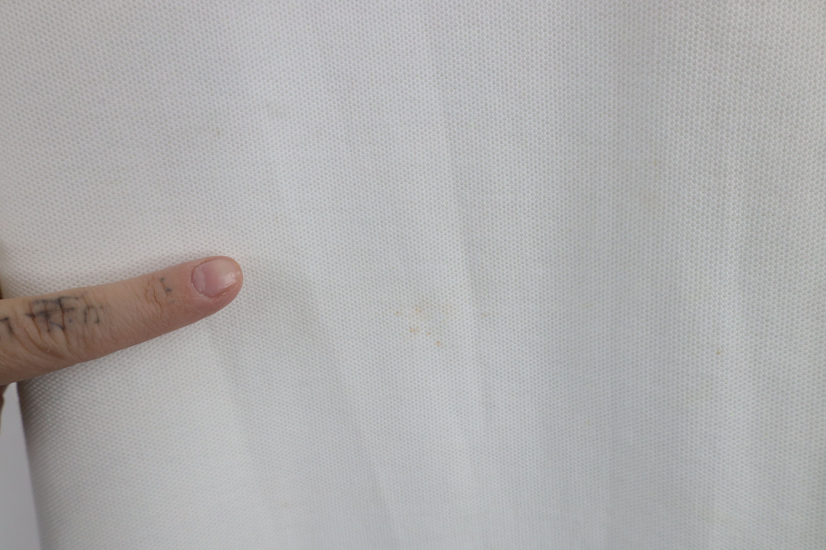 Lands' End × Vintage Vintage 90s Lands End Pique Cotton Golf Polo Shirt White Size US M / EU 48-50 / 2 - 4 Thumbnail