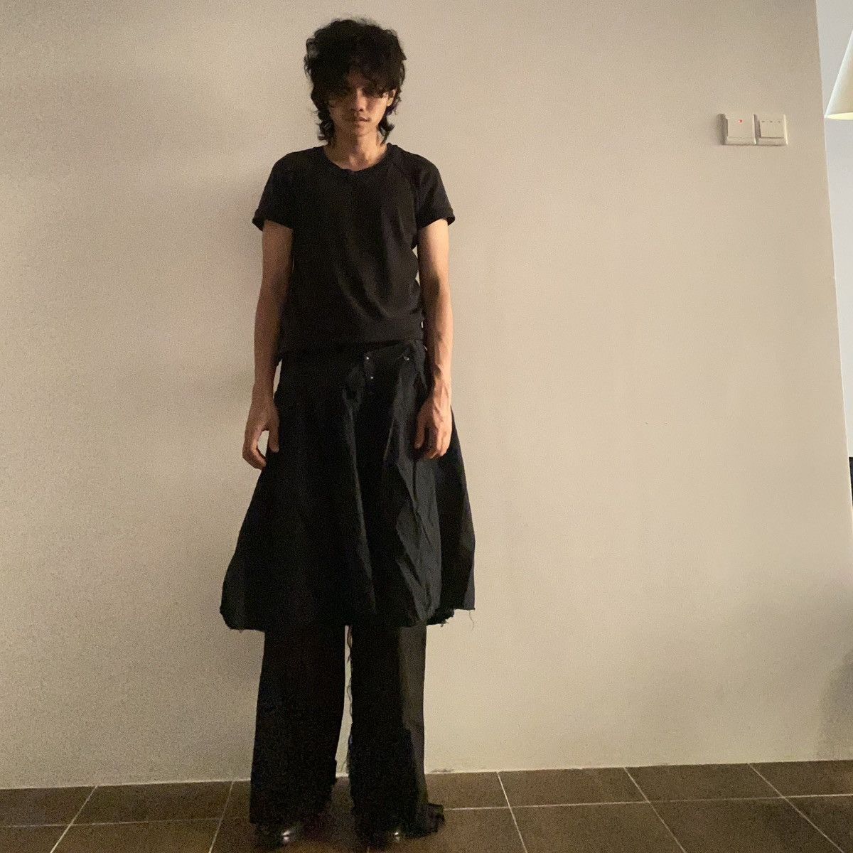 Marc Le Bihan Marc Le Bihan Cotton Skirt Button Up Size 33" - 4 Thumbnail
