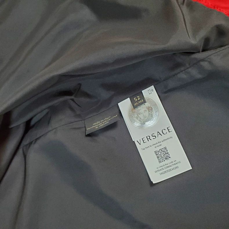 Versace Versace Sporty loose casual jacket jacket top Size US L / EU 52-54 / 3 - 4 Thumbnail