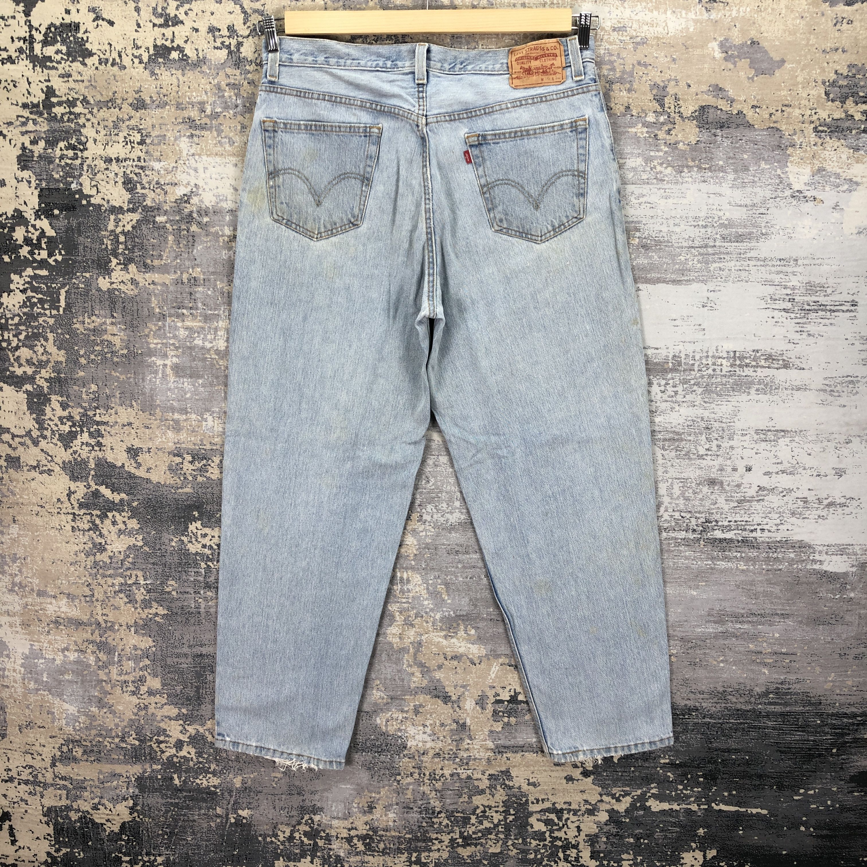 Levi's Vintage Y2k Levis 560 Light Wash Jeans Levi's Sunfaded Denim Size US 36 / EU 52 - 2 Thumbnail