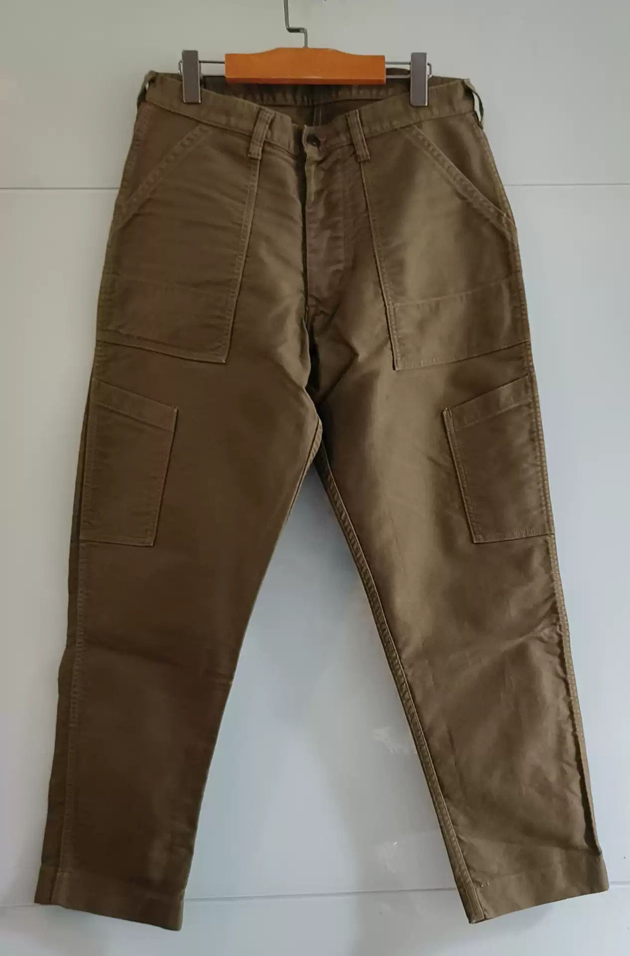 image of Freewheelers Bootleggers Deck Pants in Green, Men's (Size 32)