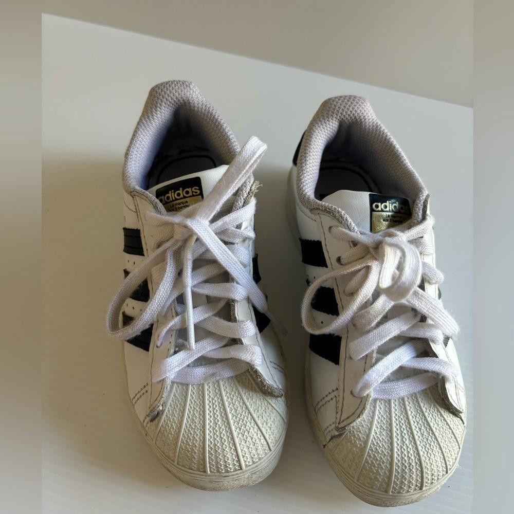 Adidas Adidas Superstar Toddler Shoes Size US 10.5 / EU 43-44 - 3 Thumbnail