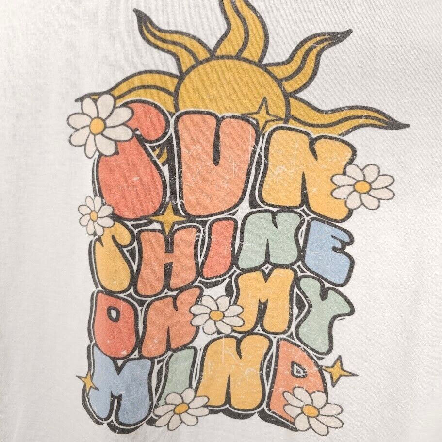 Other Raglan Baseball T Shirt Mens Size 2XL Sunshine On My Mind Size US XXL / EU 58 / 5 - 2 Thumbnail