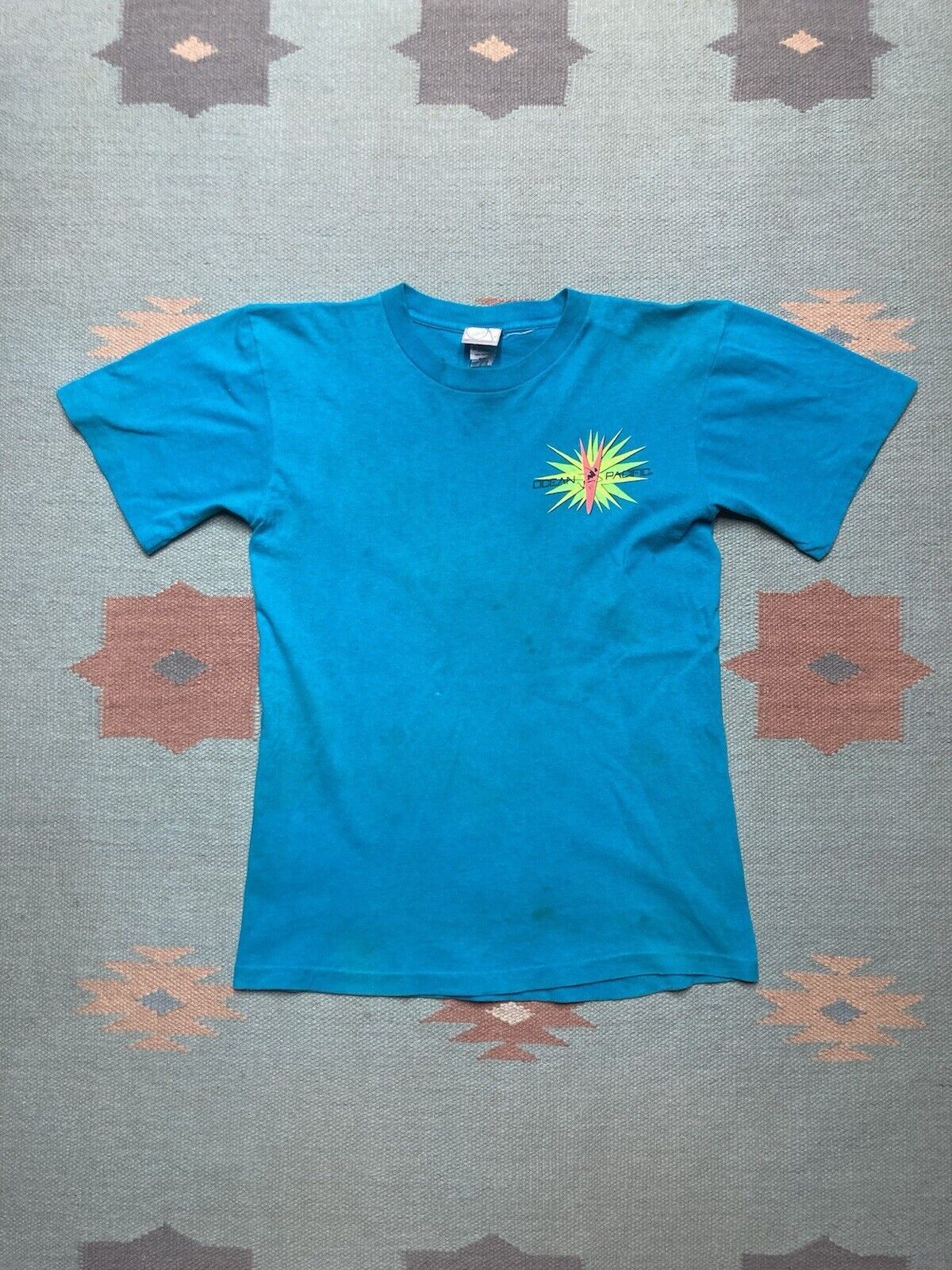 Ocean Pacific × Vintage Vtg 90s t shirt ocean pacific OP surf skate single stitch S Size US S / EU 44-46 / 1 - 5 Thumbnail