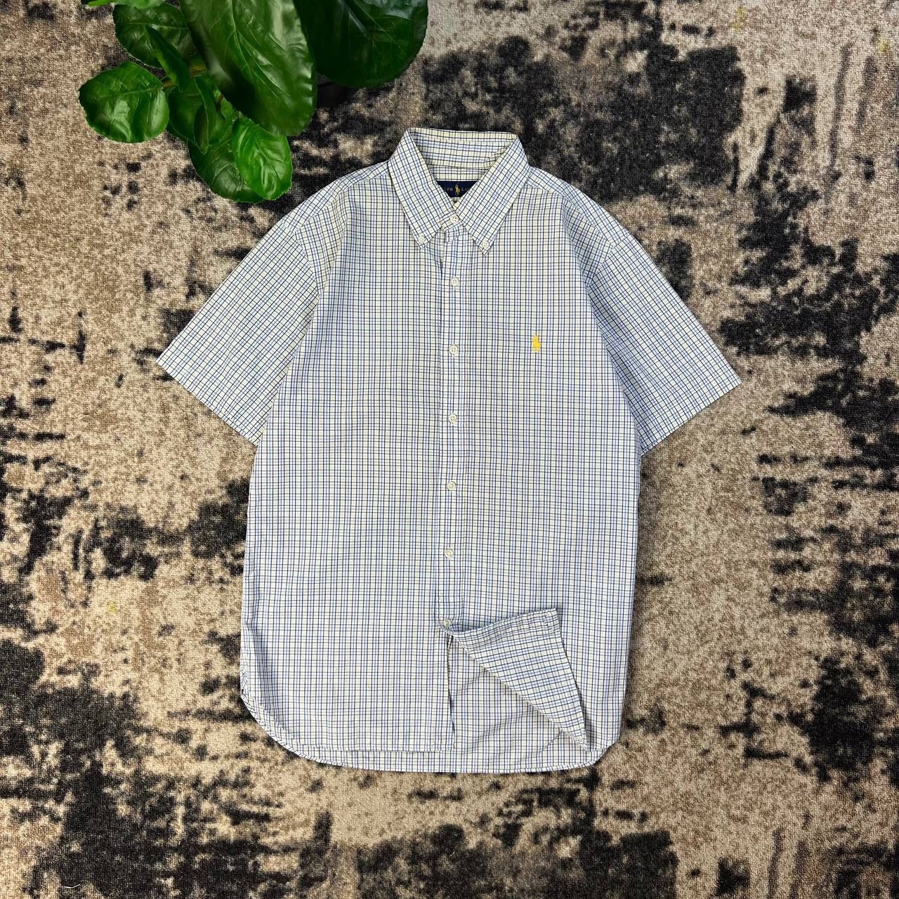 Polo Ralph Lauren Polo Ralph Lauren Luxury Mini Logo Checkered Button Up Shirt Size US M / EU 48-50 / 2 - 1 Thumbnail