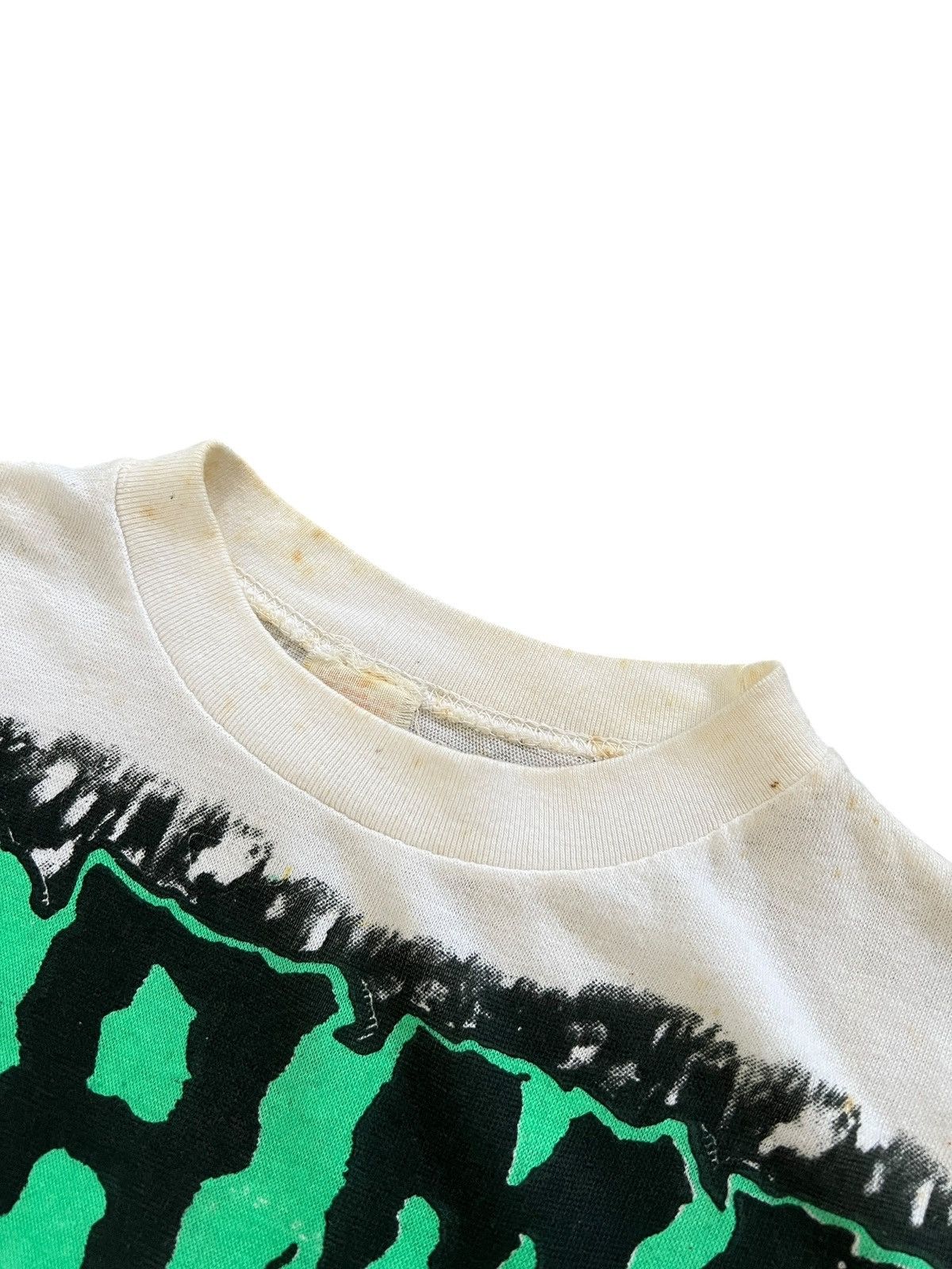 Band Tees Vintage 1980s Bootleg The Cramps Overprint Mosquitohead Size US M / EU 48-50 / 2 - 7 Thumbnail