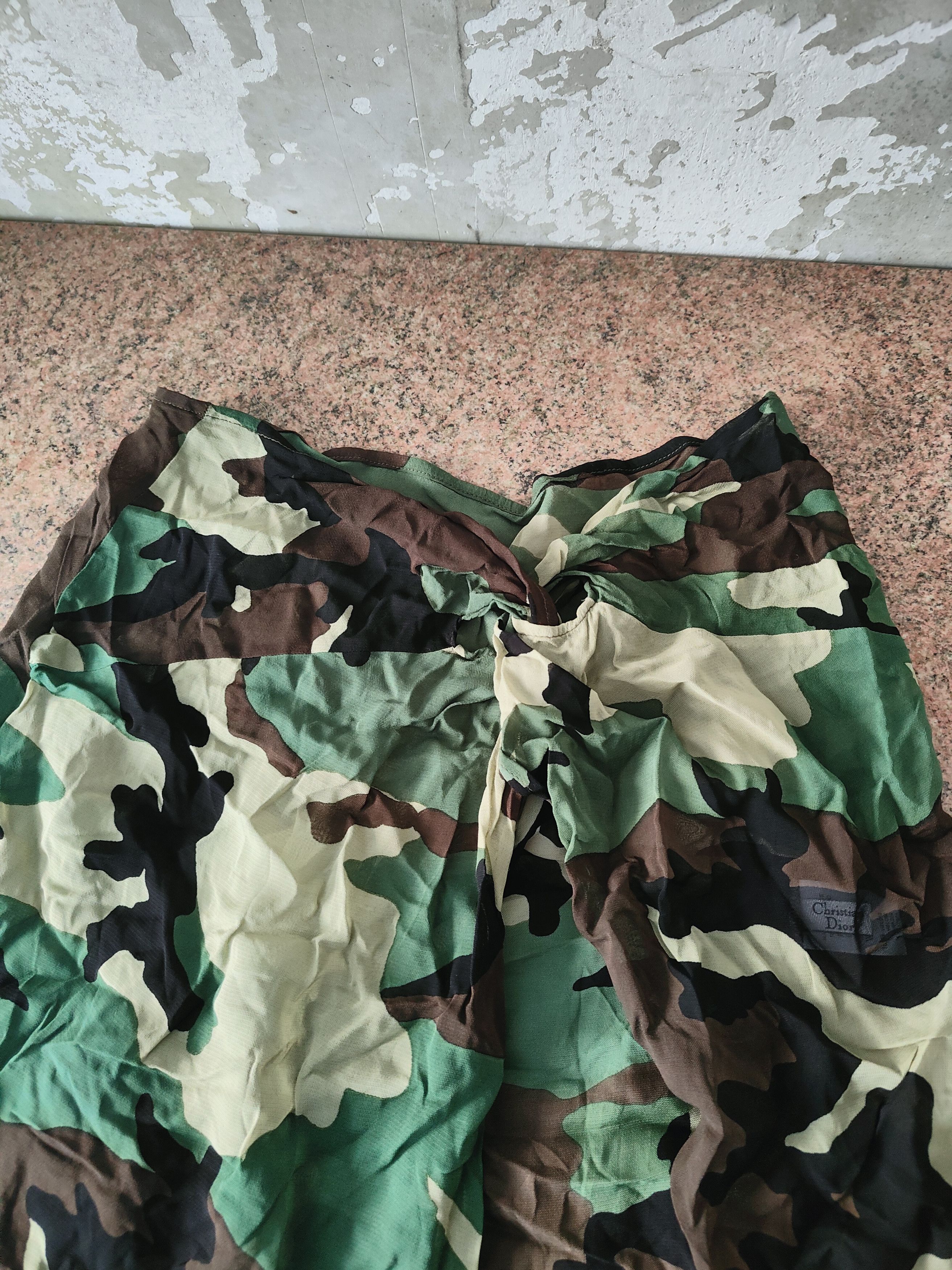 Dior Christian Dior camo pareo John galliano era 2004 Size ONE SIZE - 6 Thumbnail