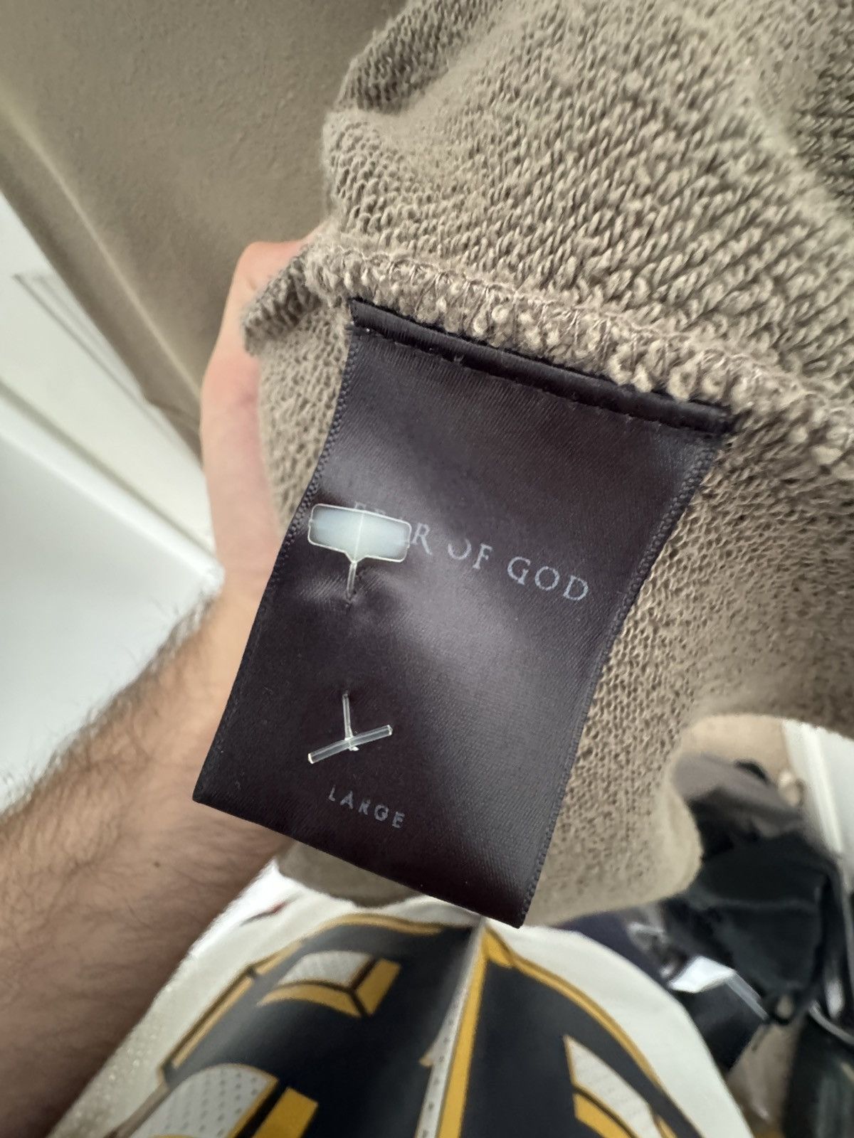 Fear of God God grey jumper fourth collection fear of god Size US L / EU 52-54 / 3 - 4 Thumbnail