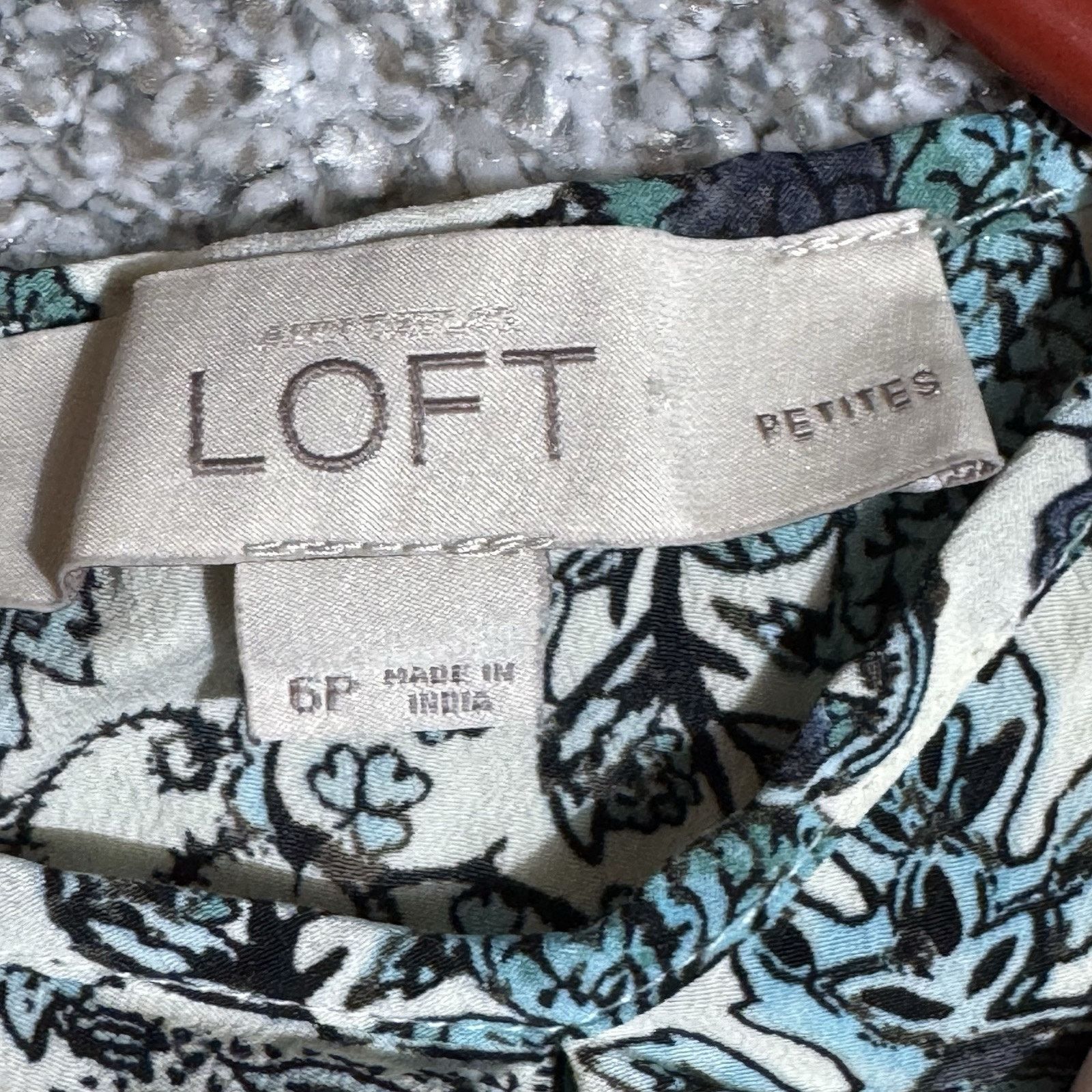 Loft Boho Dress 6P Flowy Paisley Peasant Maxi Ethereal Hippie Size M / US 6-8 / IT 42-44 - 5 Thumbnail
