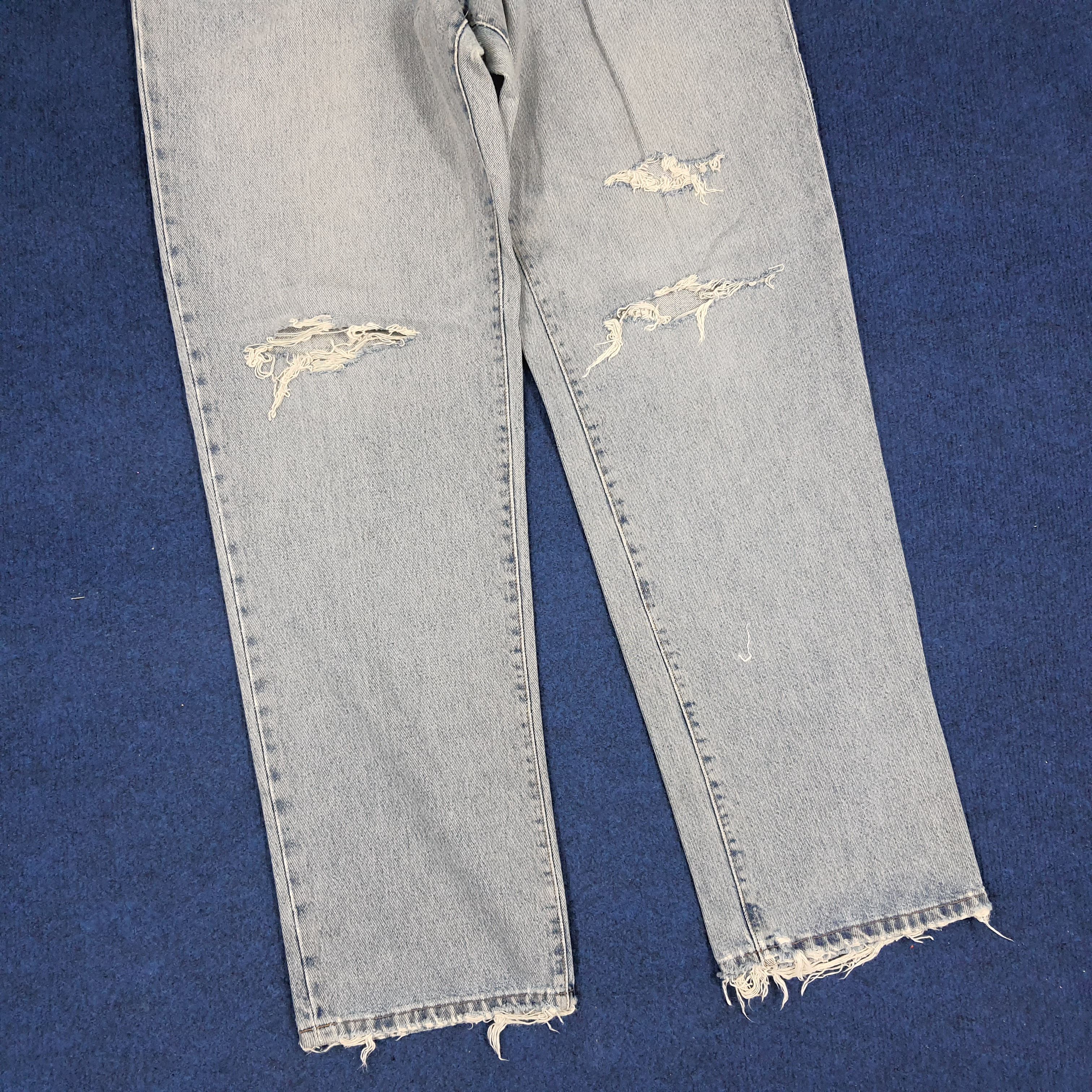 RRL Ralph Lauren × Vintage Vintage RRL Ralph Lauren Distressed Jeans Size US 34 / EU 50 - 3 Thumbnail