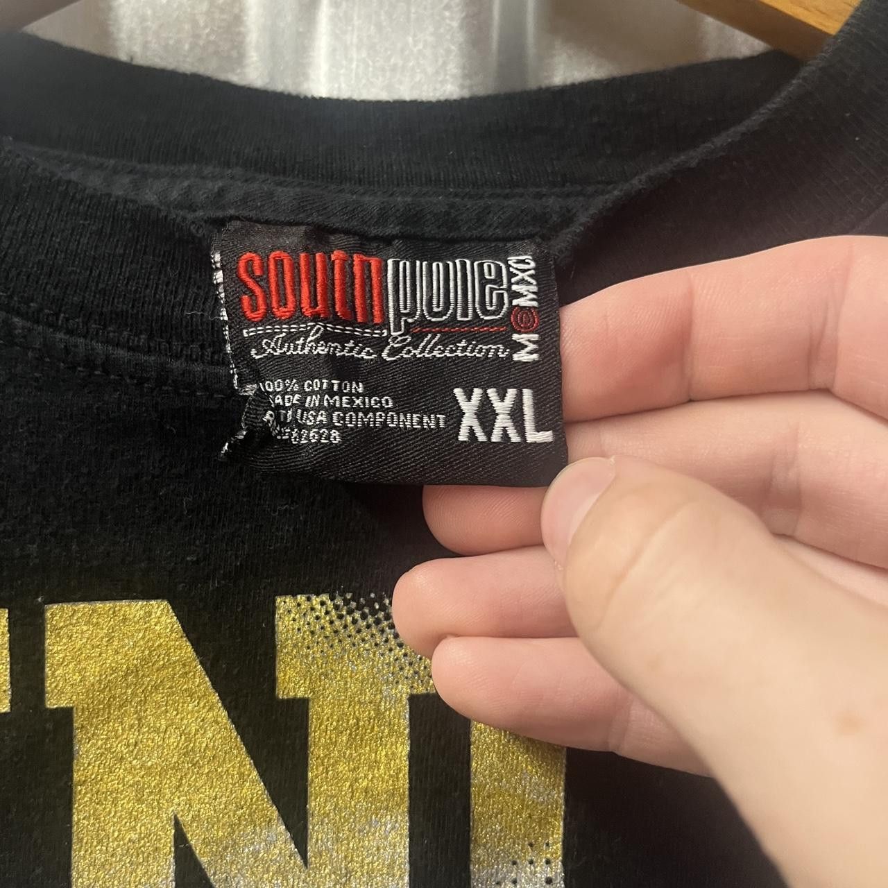 Southpole VTG Y2K South Pole Cyber Grunge Spell Out Graphic T Shirt Size US XXL / EU 58 / 5 - 4 Thumbnail