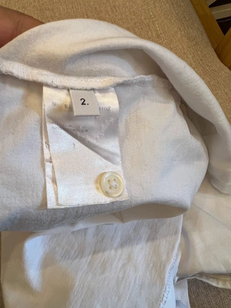 Thom Browne Thom Browne Round collar cotton short sleeves Size US M / EU 48-50 / 2 - 7 Thumbnail