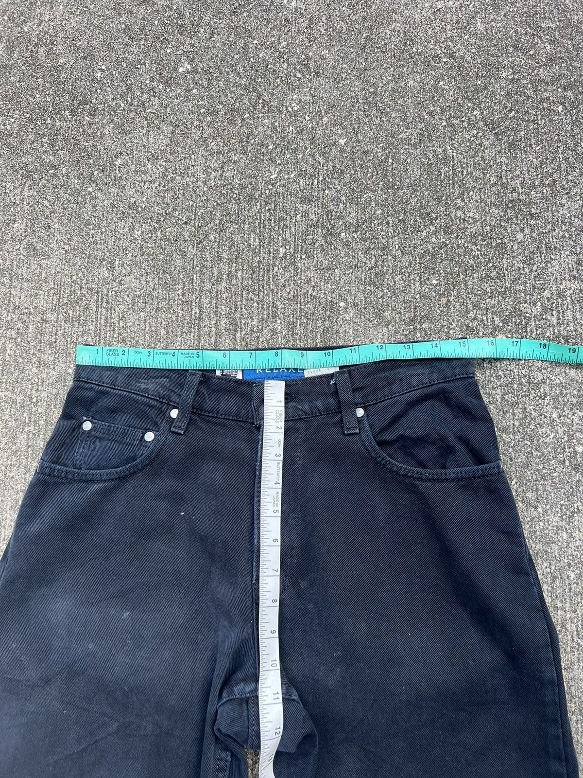 Levi's Vintage 1997 Levi’s Silvertab Fade Black Denim Relaxed Jeans Size US 29 - 2 Thumbnail
