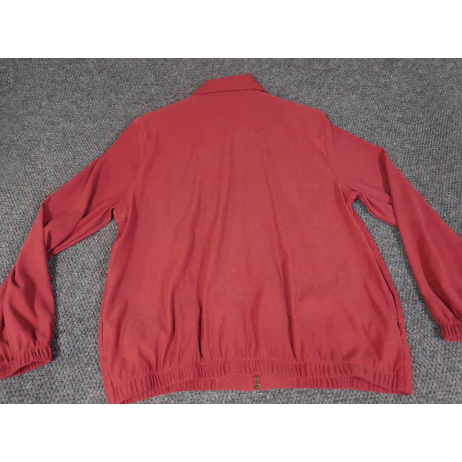 Vintage Alfred Dunner Jacket Womens Medium Pink Floral Full Zip Stretch Knit Embroidered 14 Regular Fallout Peanuts Model N/A No - Size XL / US 12-14 / IT 48-50 - 6 Thumbnail
