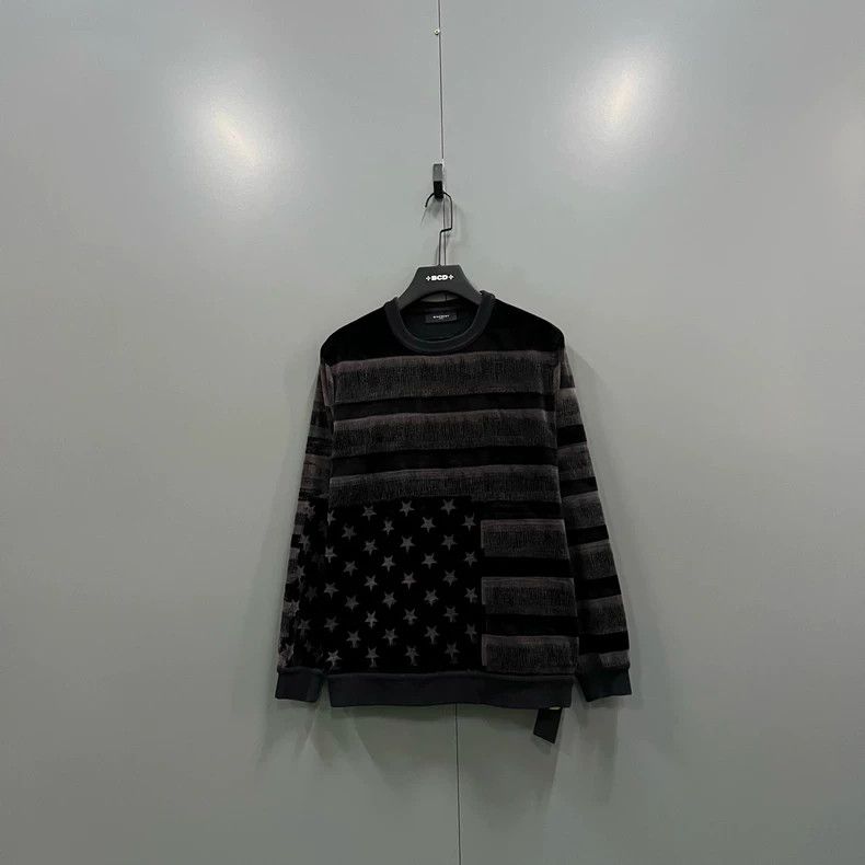 Givenchy Givenchy Striped Star Print Hoodie, Size S Size US S / EU 44-46 / 1 - 1 Thumbnail