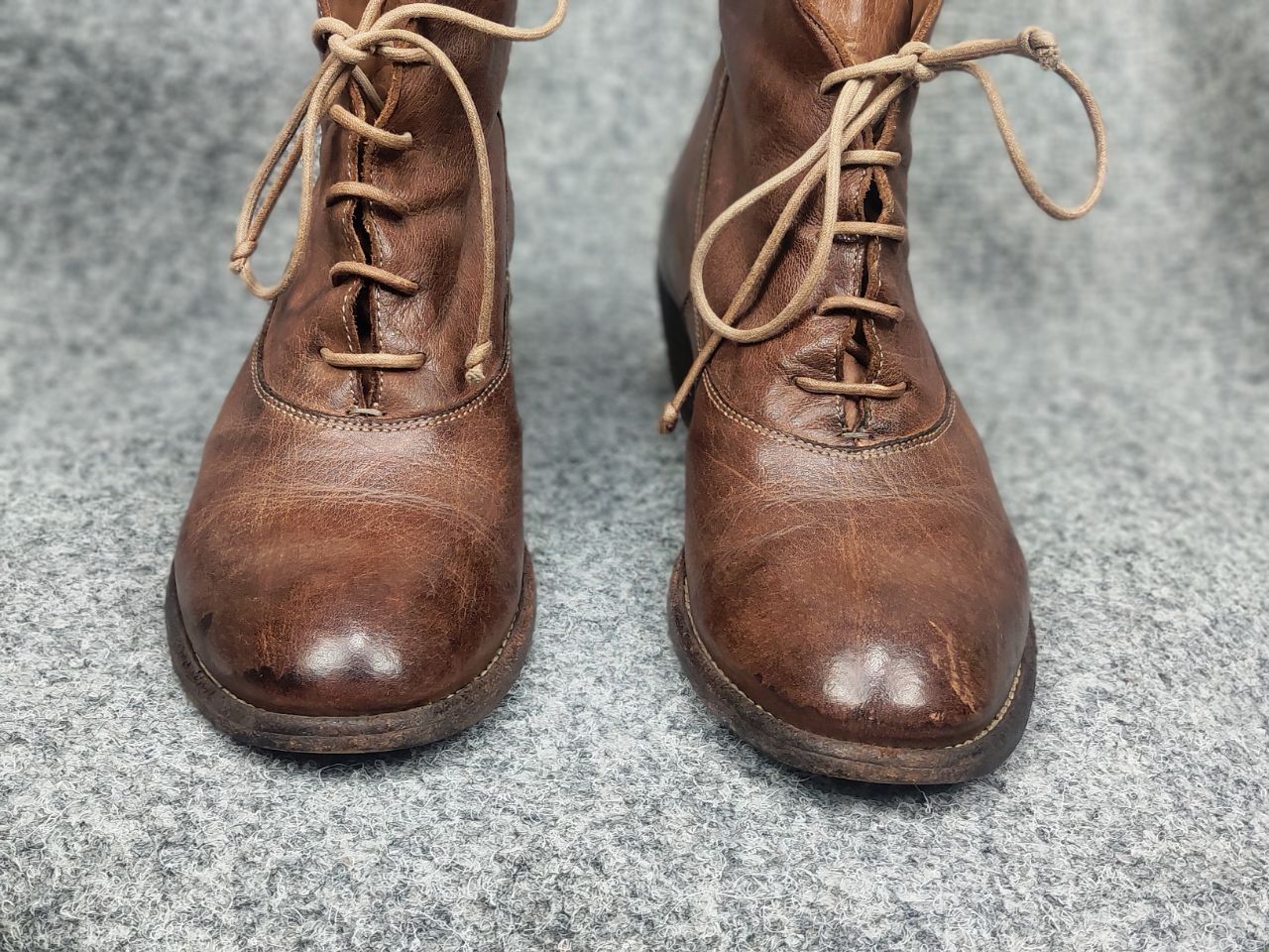 Officine Creative Officine Creative Leather Ankle lace Boots high-heeled Size US 7 / IT 37 - 4 Thumbnail