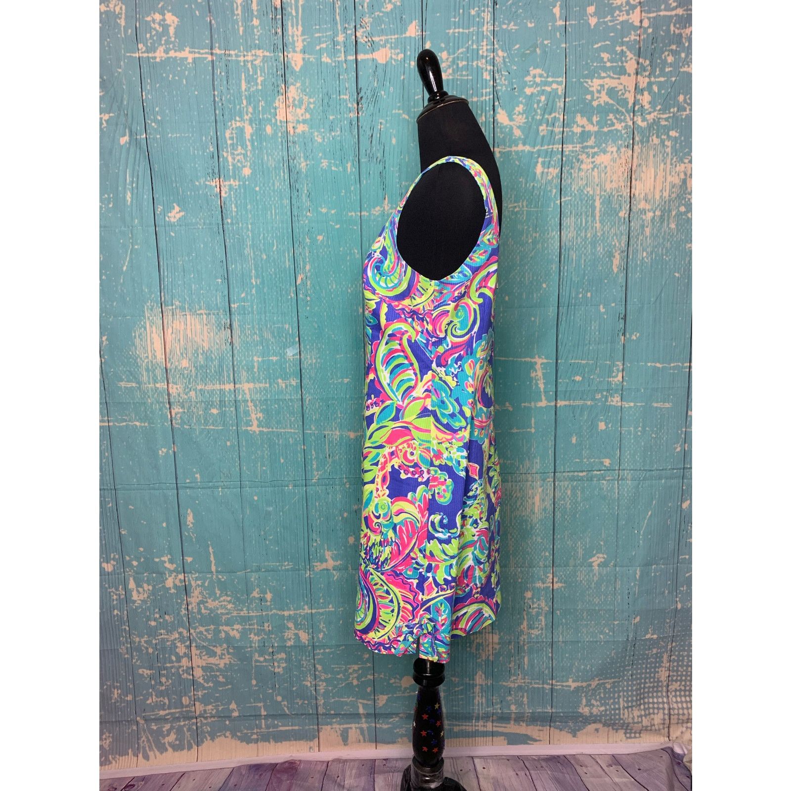 Lilly Pulitzer Lilly Pulitzer colorful print sheath mini dress size 4 Size S / US 4 / IT 40 - 11 Thumbnail