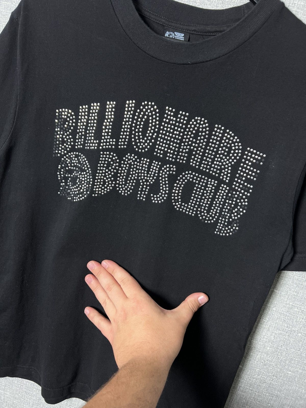 Vintage BBC Billionaire Boys Club Style Swarovski Big Logo Tee Size US S / EU 44-46 / 1 - 7 Thumbnail