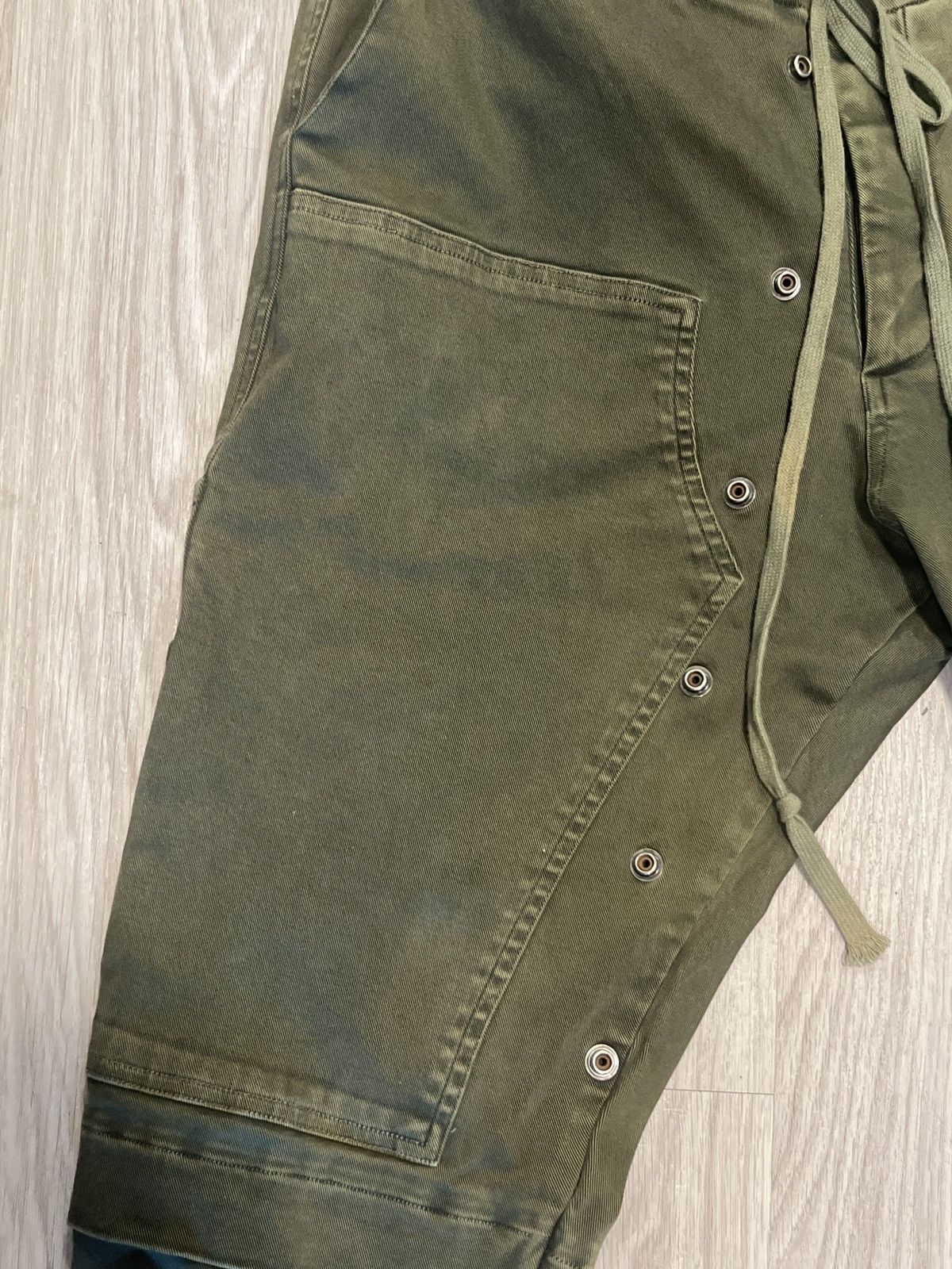 Greg Lauren Greg Lauren Heavy Denim Stretch Work Pant Size US 34 / EU 50 - 3 Thumbnail