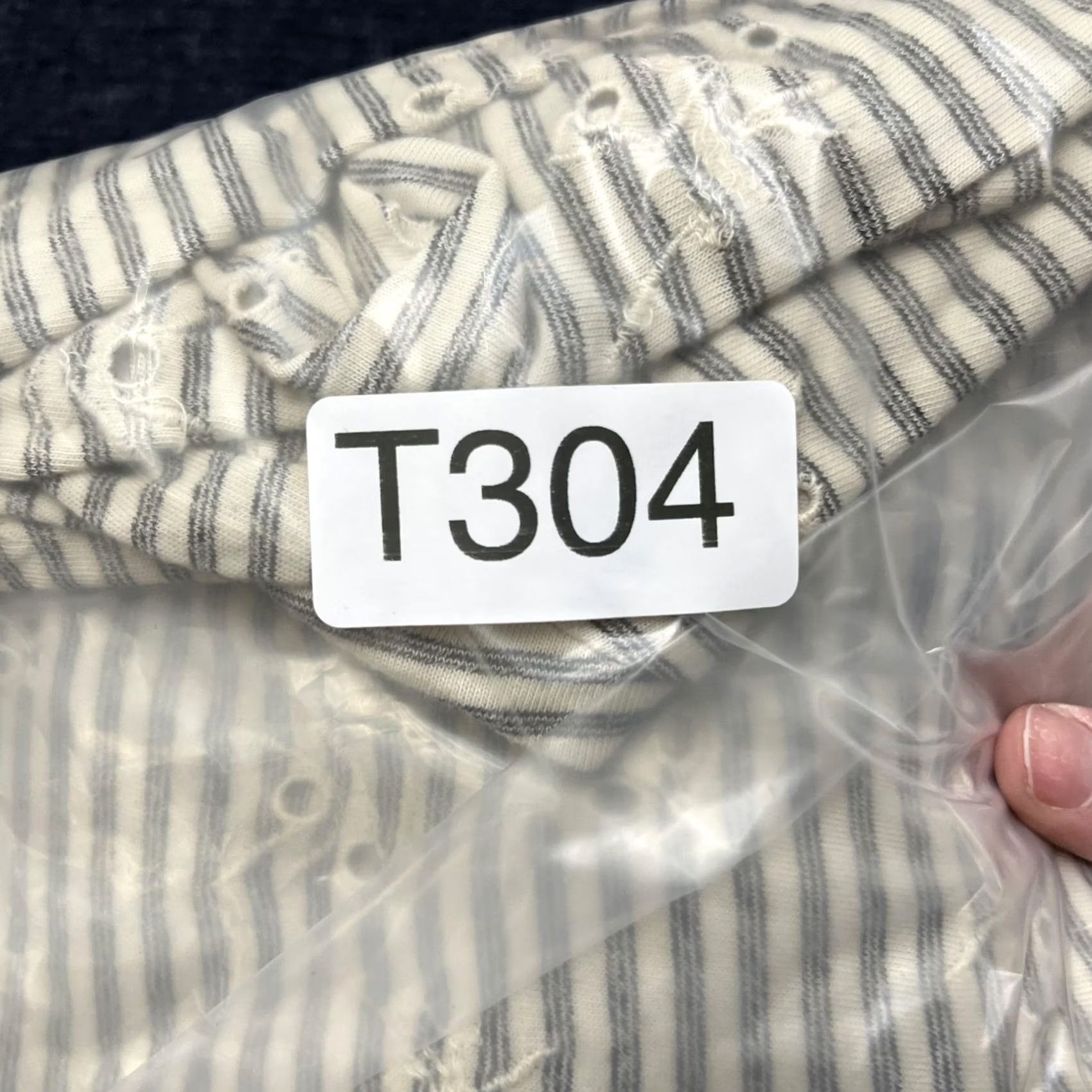 Lucky Brand Lucky Brand Shirt Womens Medium White Striped Eyelet Embroidered 3/4 Sleeve Top Size M / US 6-8 / IT 42-44 - 7 Thumbnail