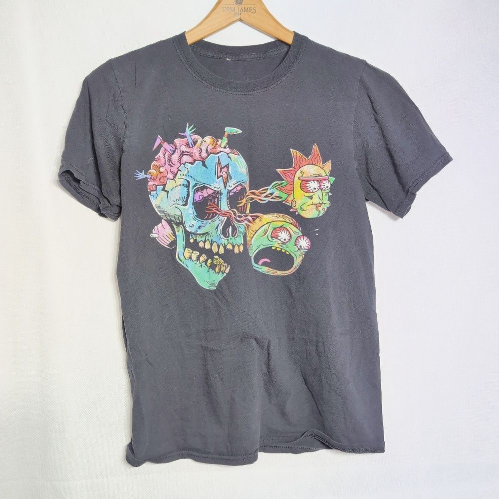 Other Unbranded Distressed Rick And Morty Sz S Graphic T-Shirt Size US S / EU 44-46 / 1 - 2 Thumbnail