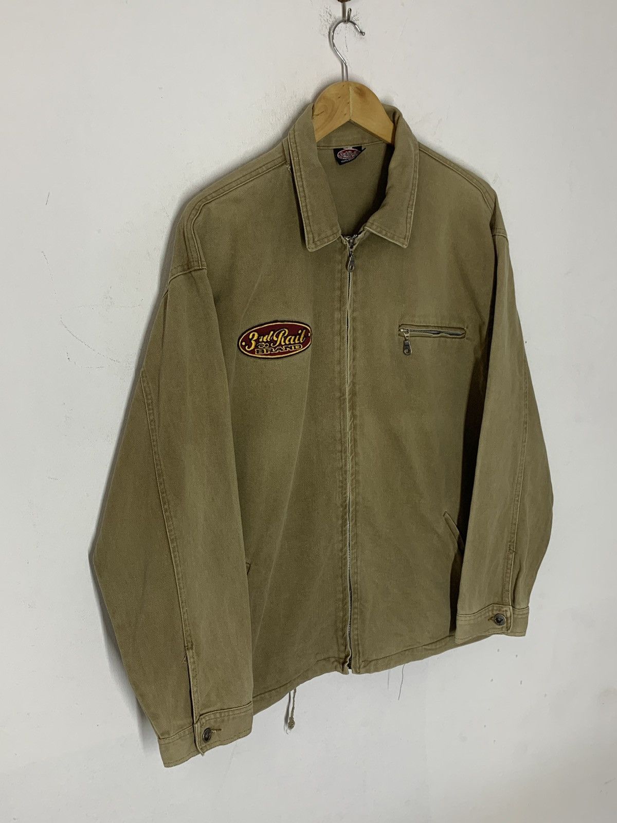 Powell Peralta Vintage 3rd Third Rail Detroit Desing Jacket Old Skate Punk Size US L / EU 52-54 / 3 - 3 Thumbnail