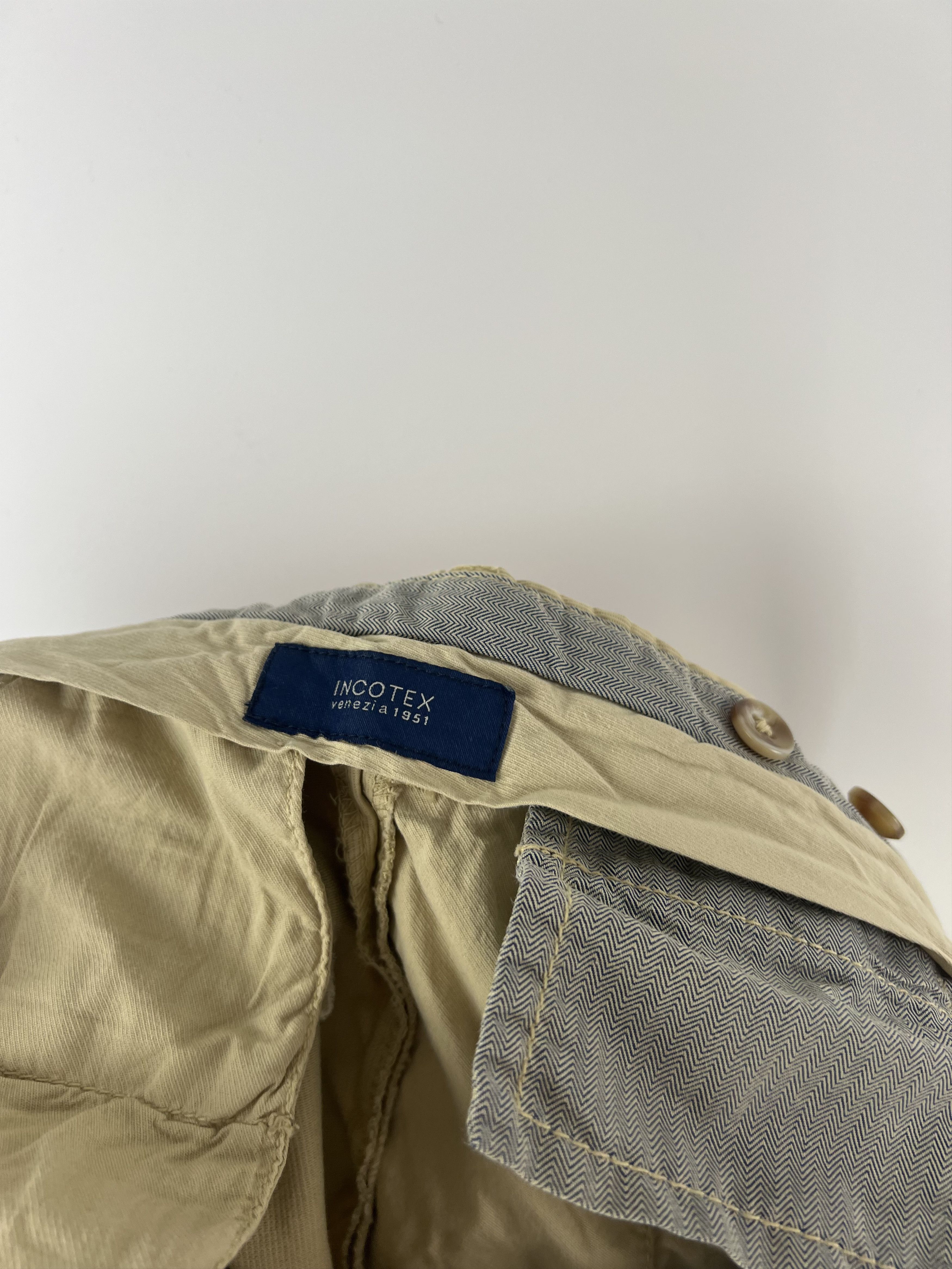 Incotex Incotex Men's Beige Corduroy Pants Size IT50 Size US 32 / EU 48 - 5 Thumbnail